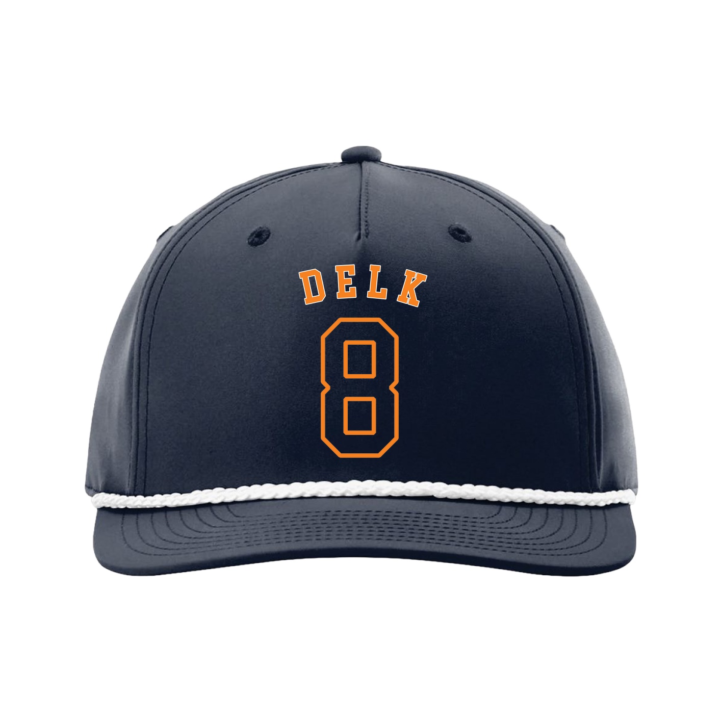 Five-Panel Classic Rope Cap — Shirsey Arch in Navy