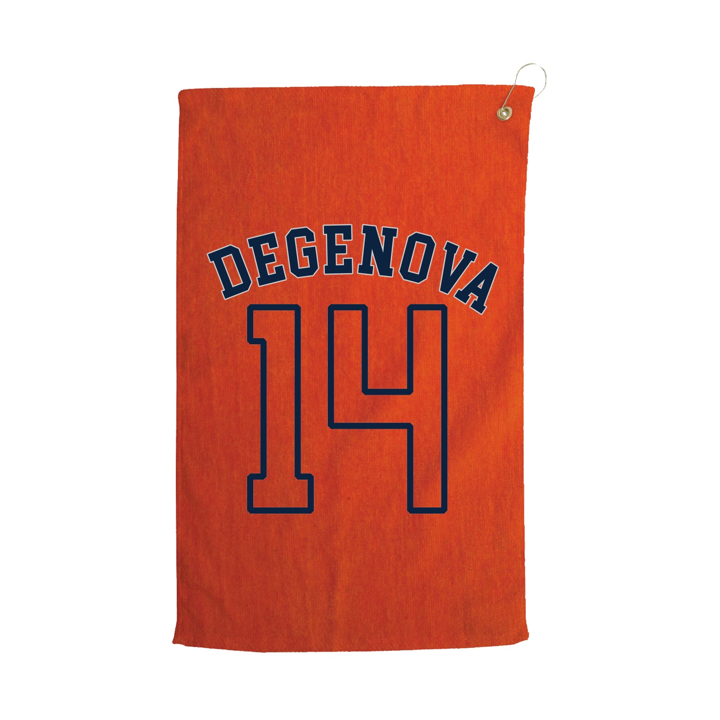Golf Towel — Shirsey Arch in Orange