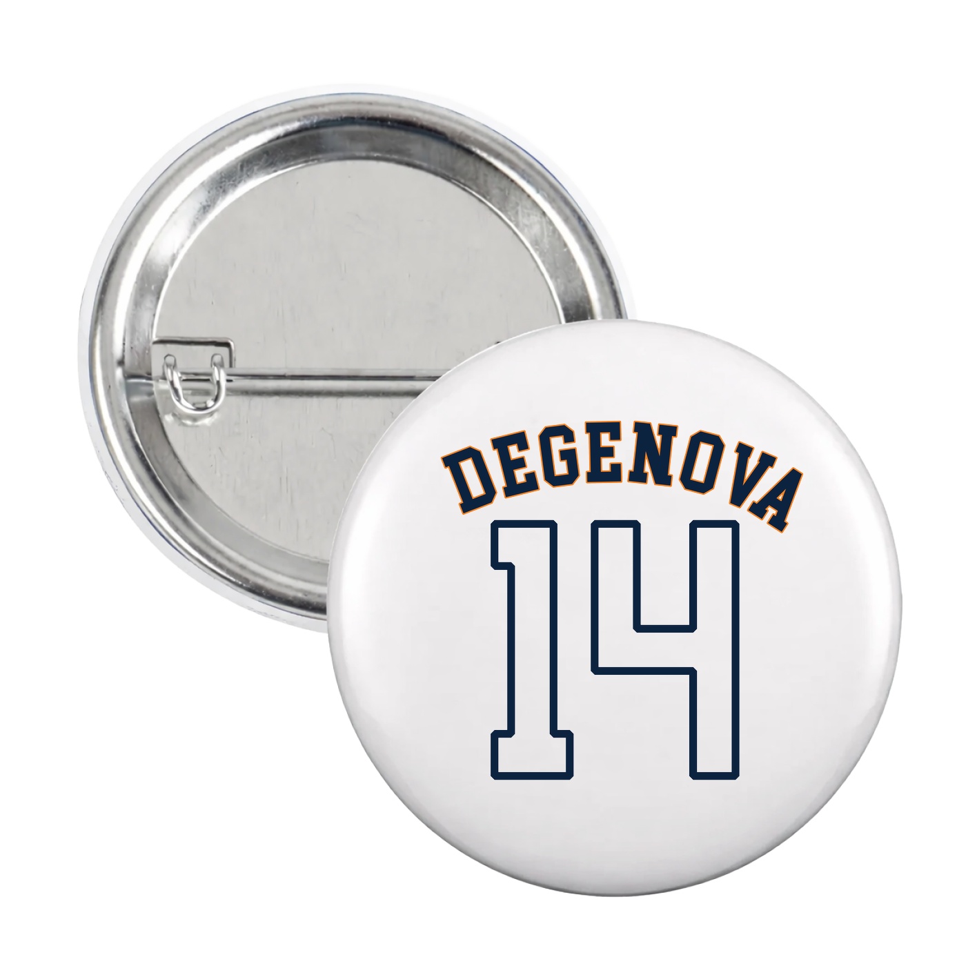 Game Day Button — Shirsey Arch in White