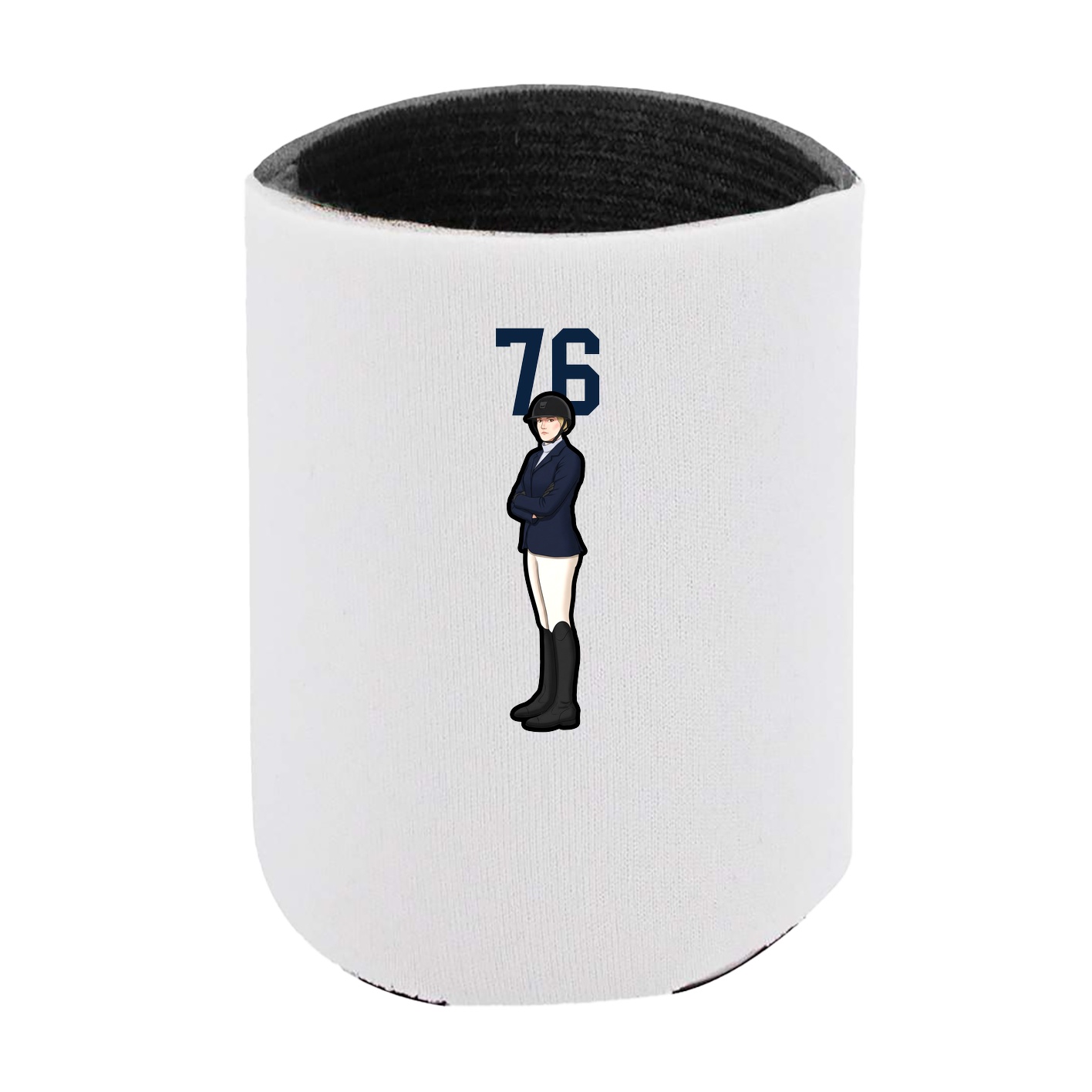 Can Holder — Number Top in White