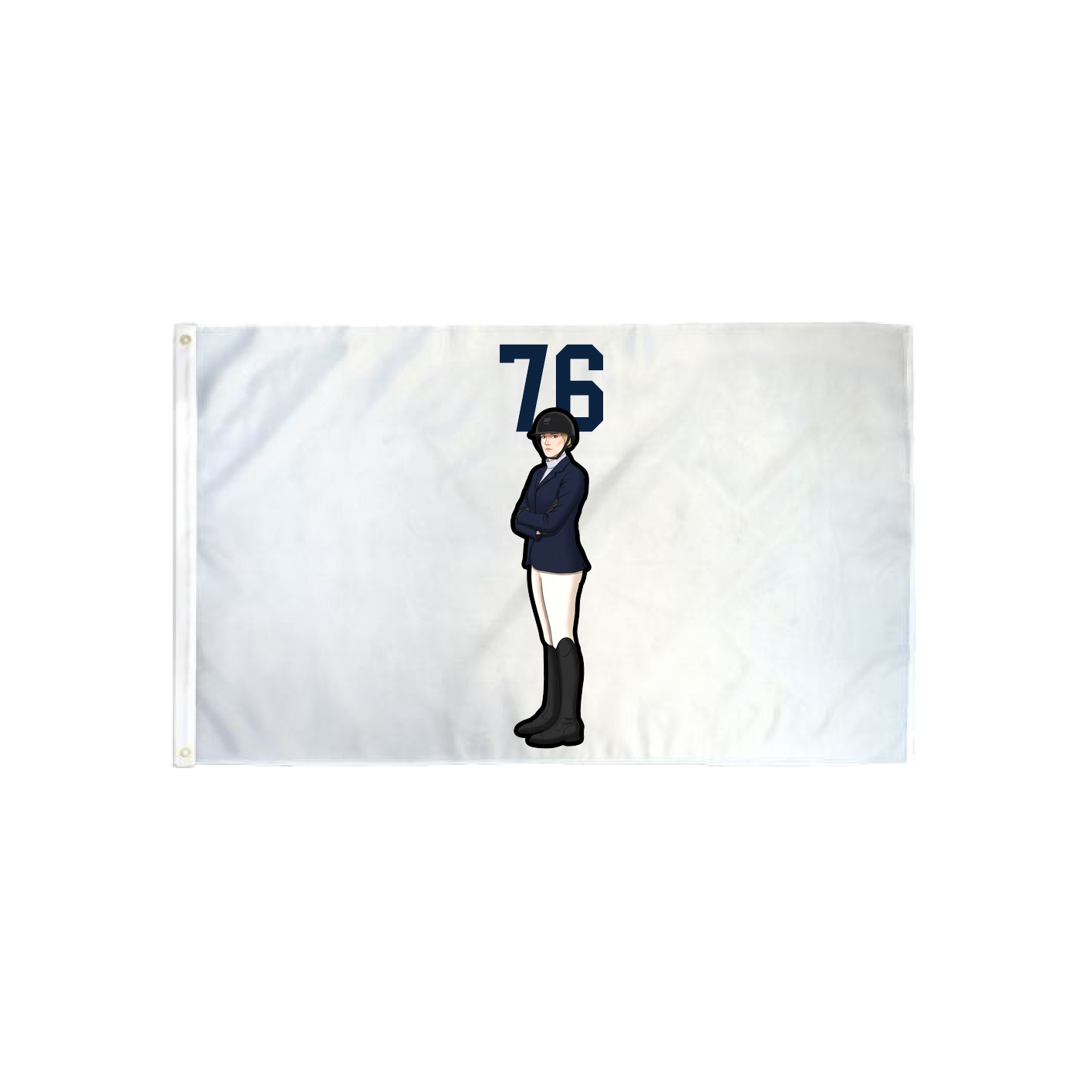 3x5 Flag — Number Top in Classic
