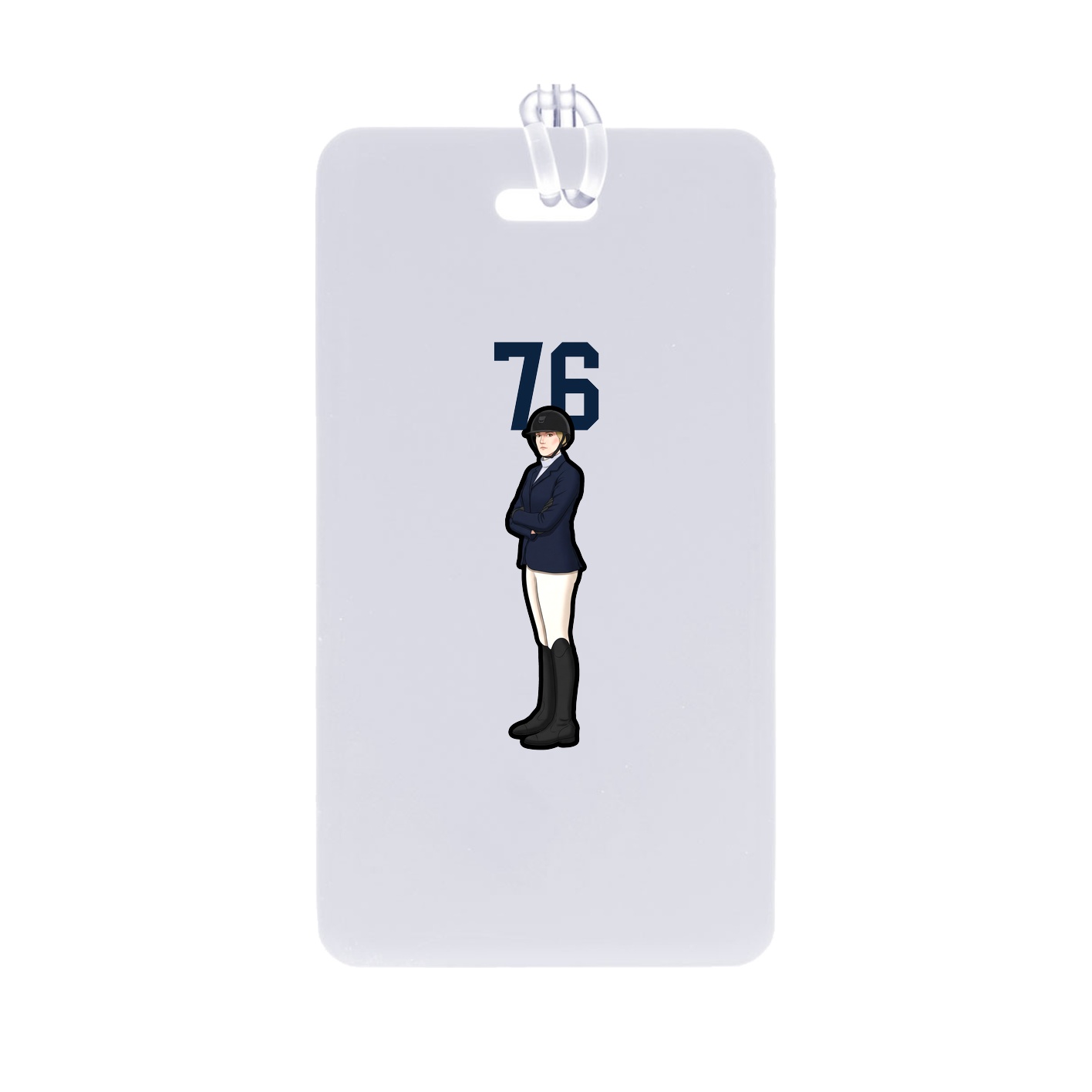 Bag Tag — Number Top in Classic
