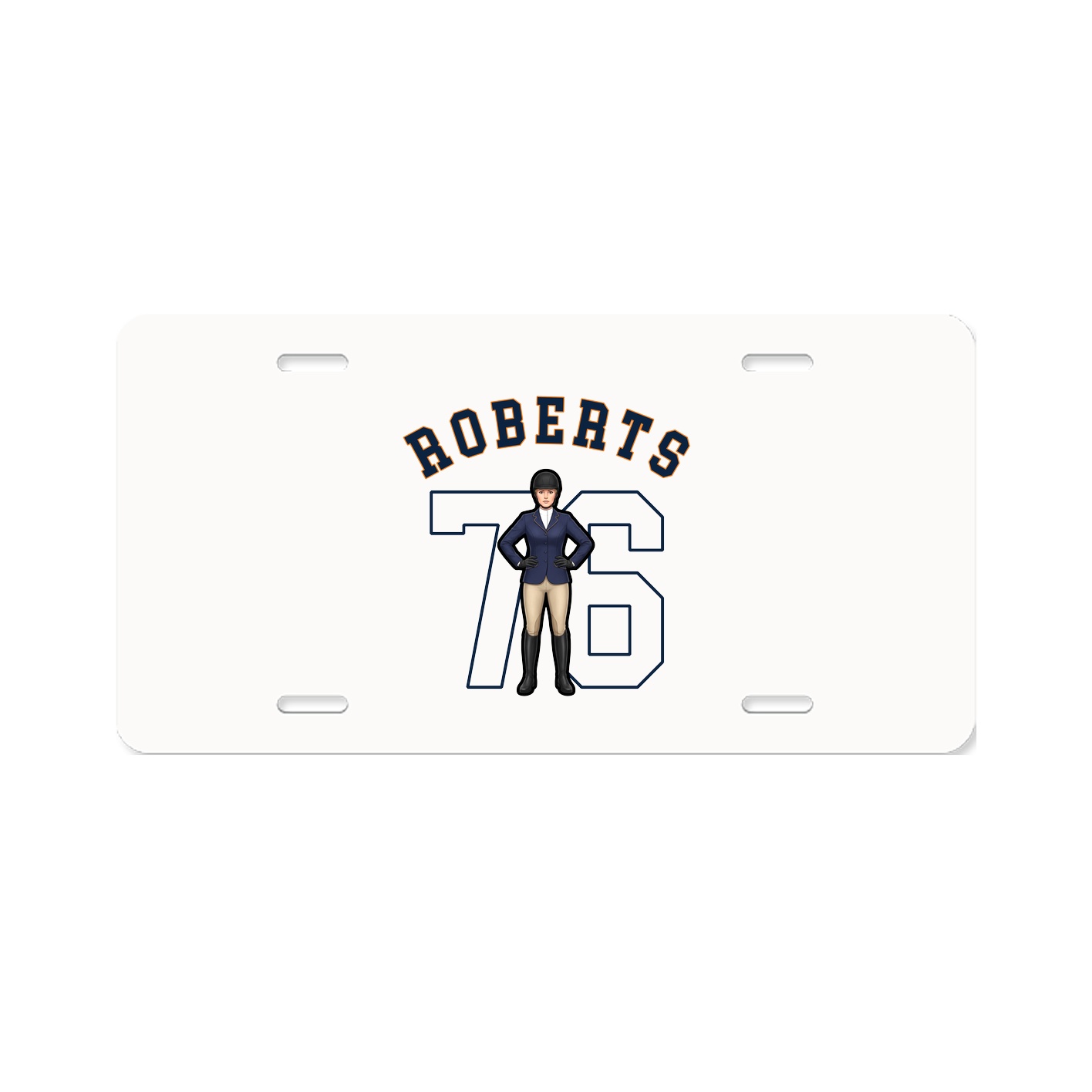 License Plate — Shirsey Arch in Classic
