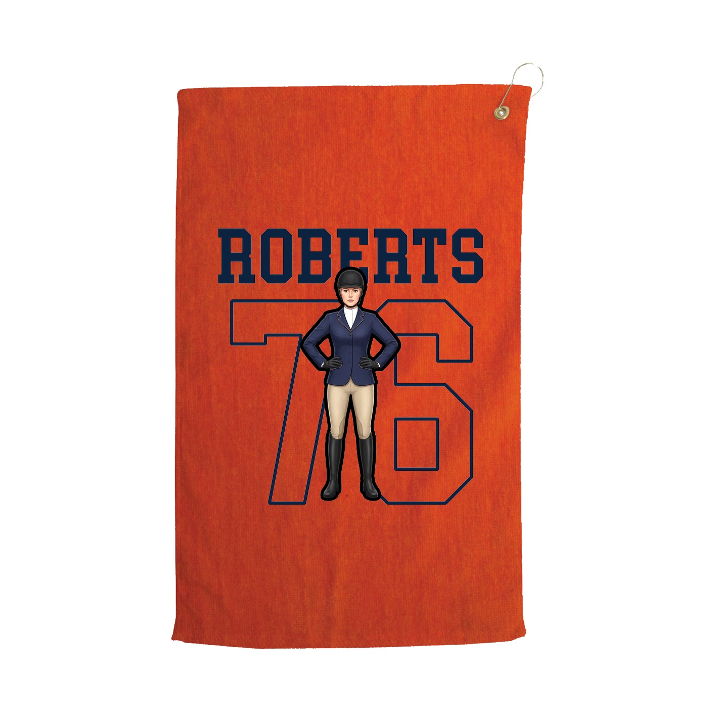 Golf Towel — Shirsey in Orange