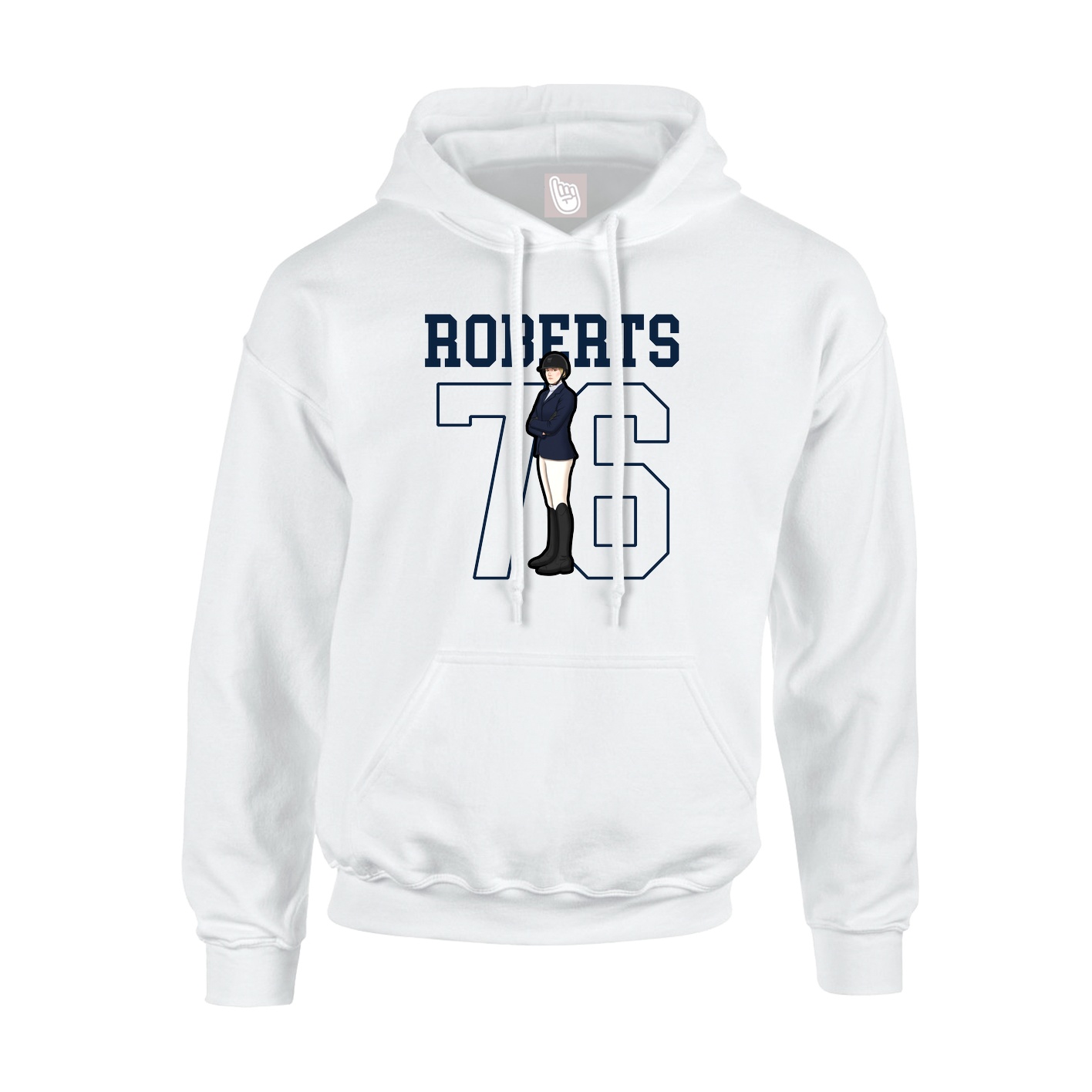 Youth Hoodie — Shirsey in White