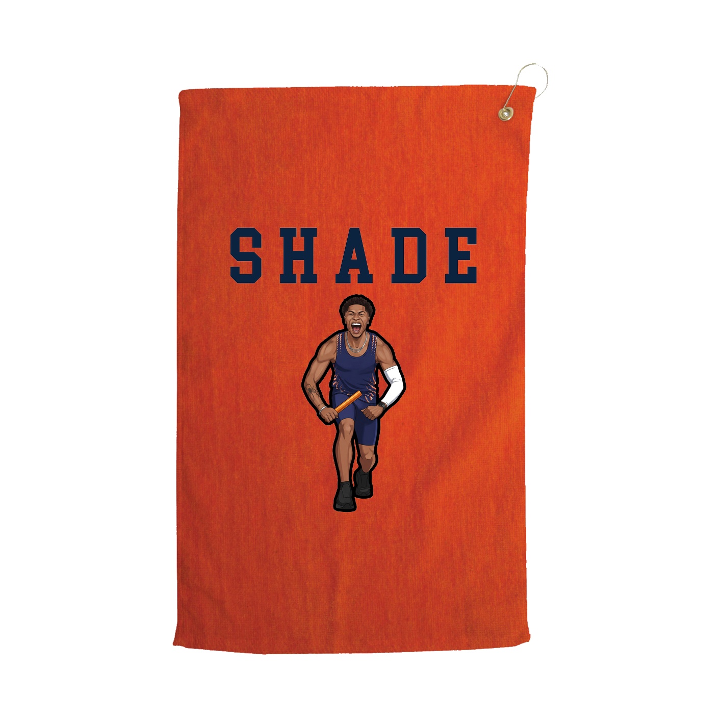 Golf Towel — Shirsey in Orange