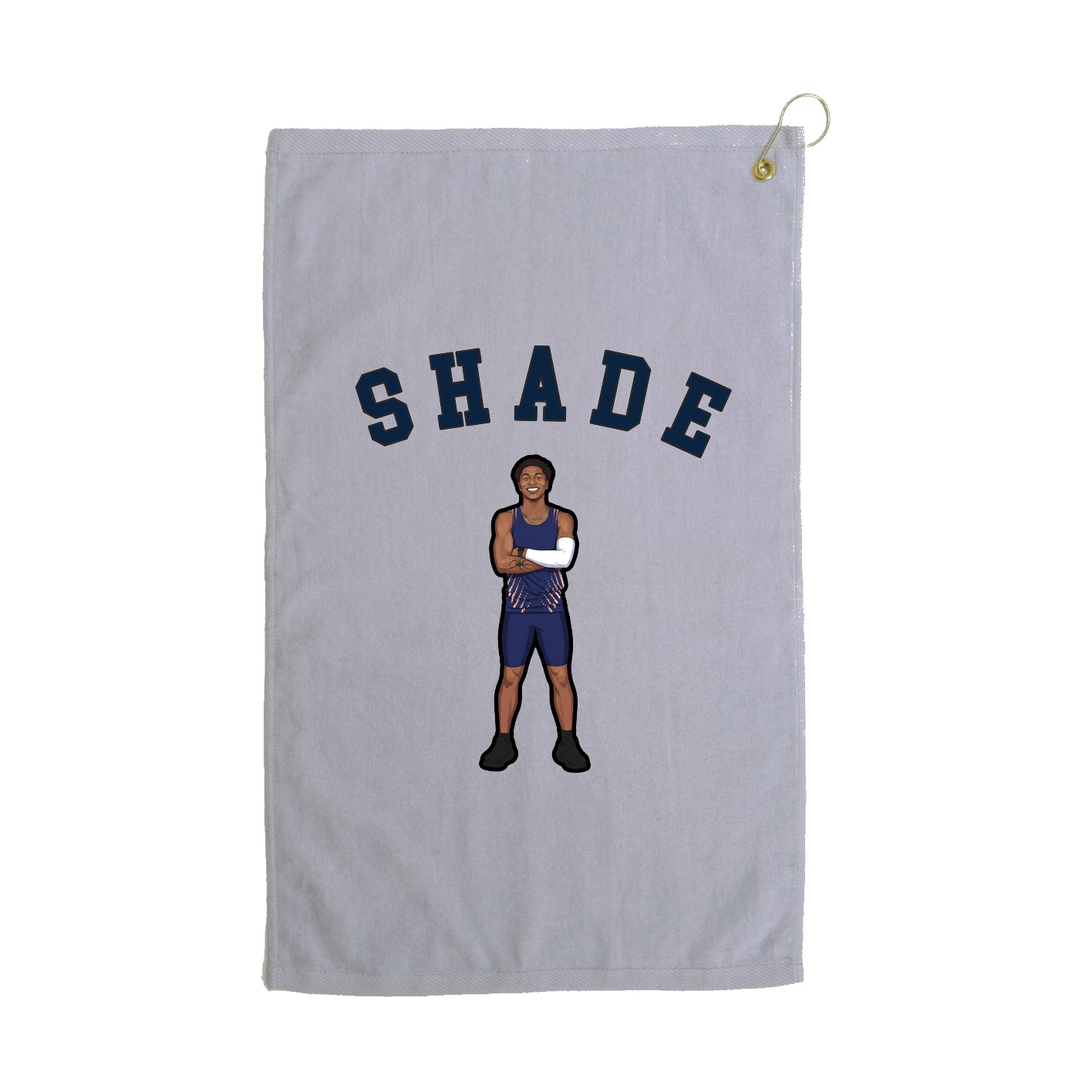 Golf Towel — Shirsey Arch in Grey