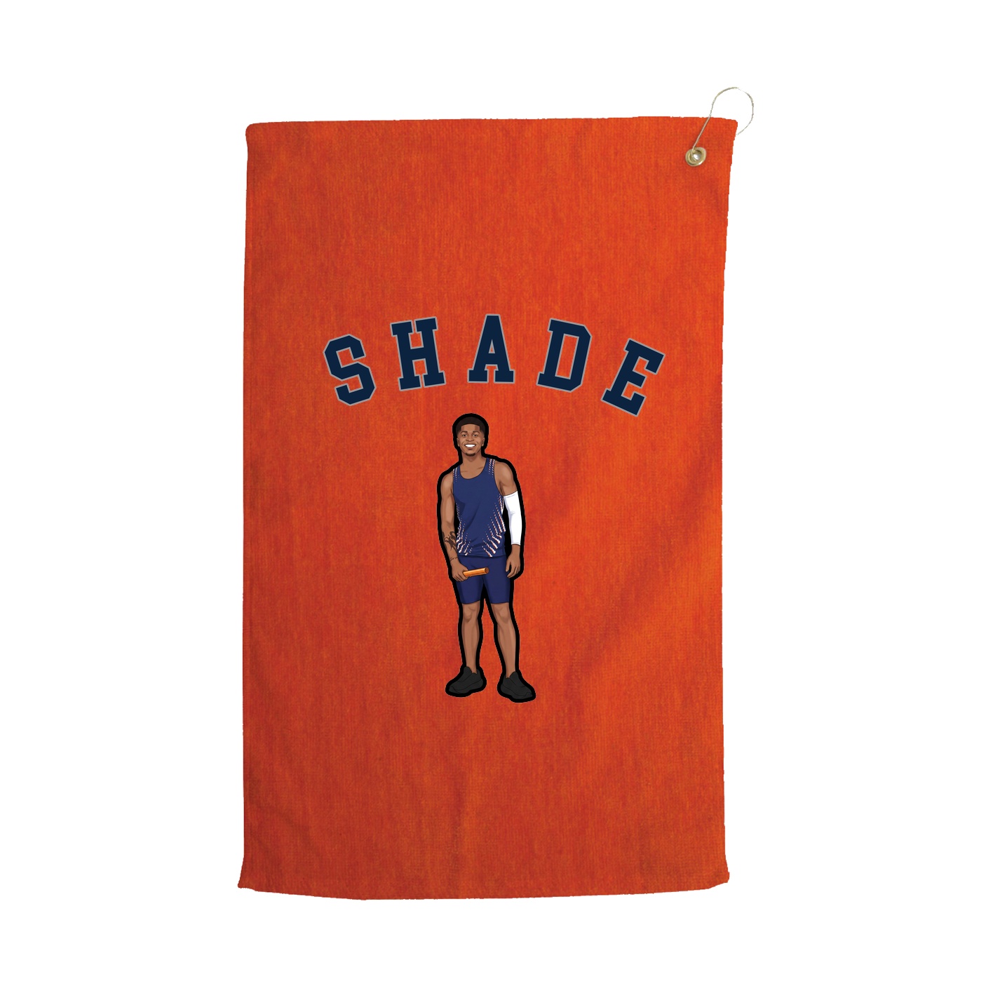 Golf Towel — Shirsey Arch in Orange