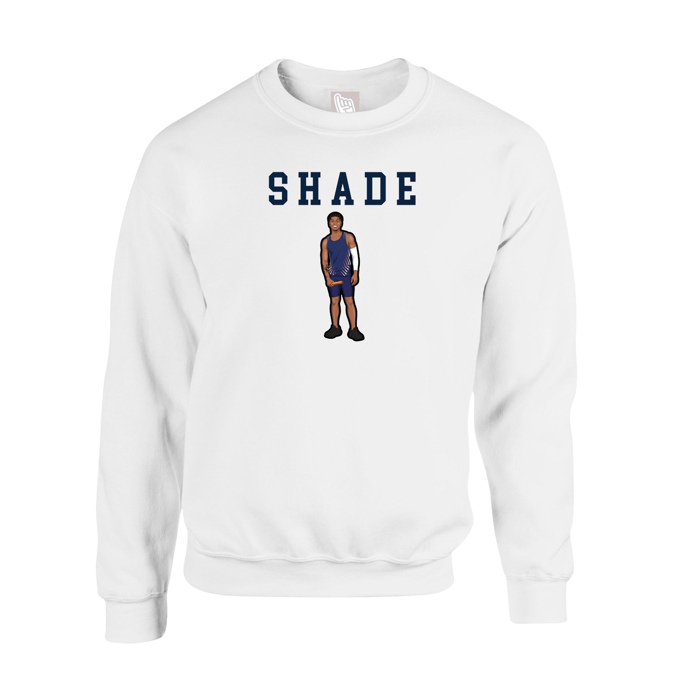 Fleece Crew — Shirsey in White