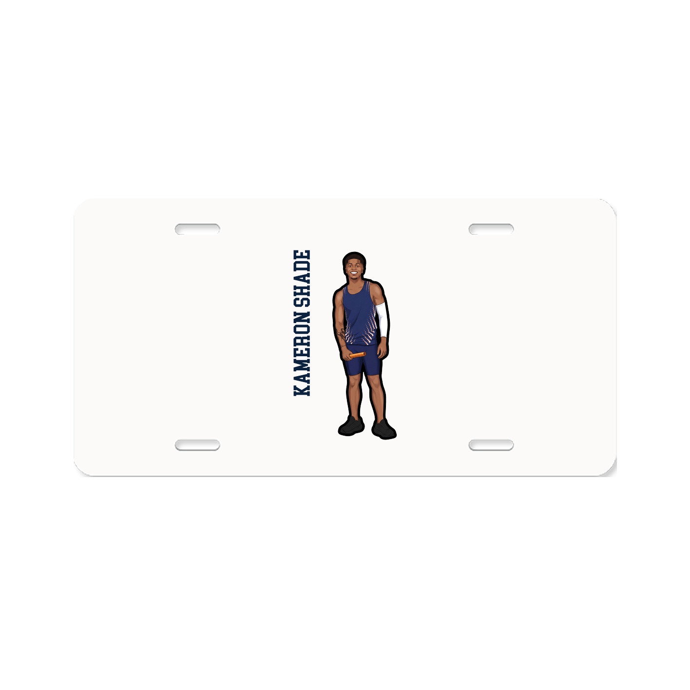 Aluminum License Plate