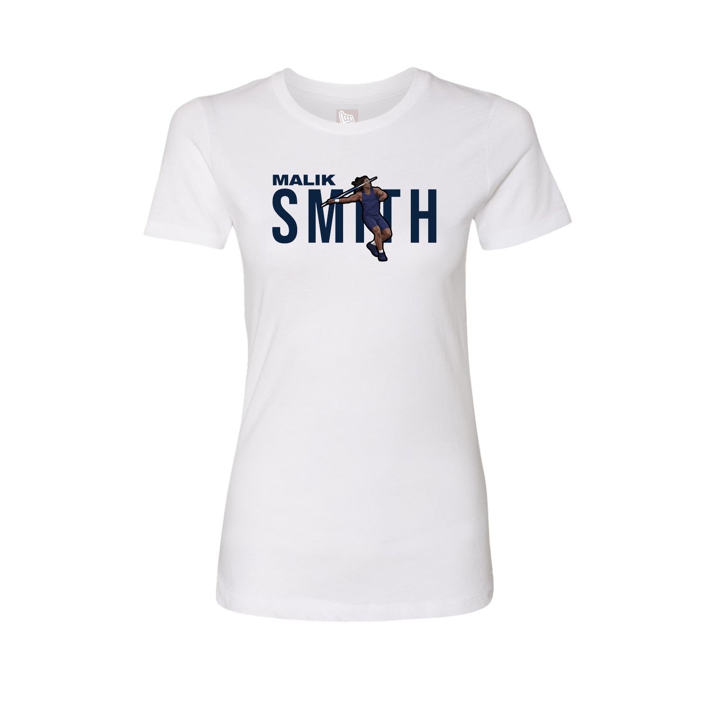 Womens Tee — Player Name in White