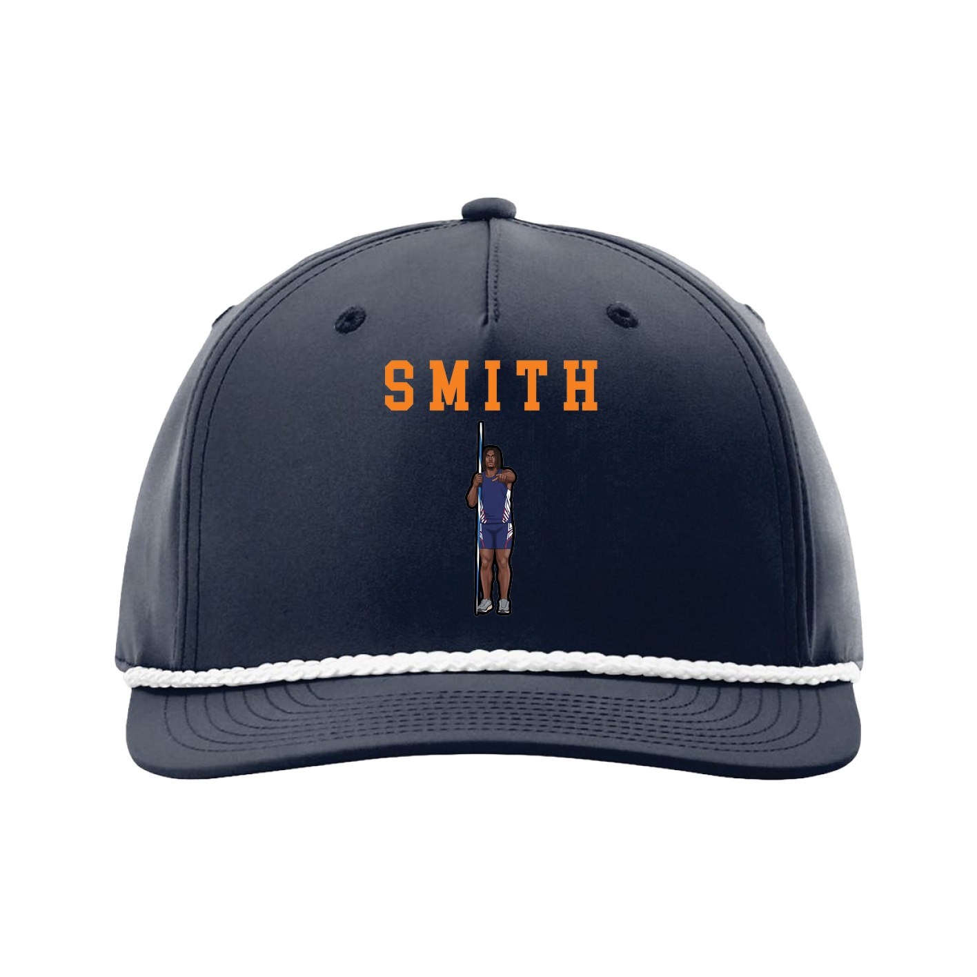 Five-Panel Classic Rope Cap — Shirsey in Navy