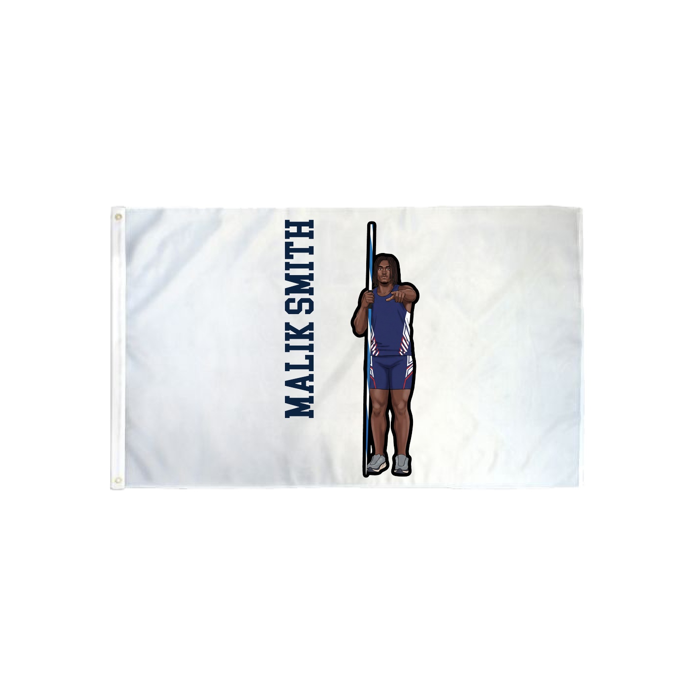 3x5 Flag — Name Vertical in Classic