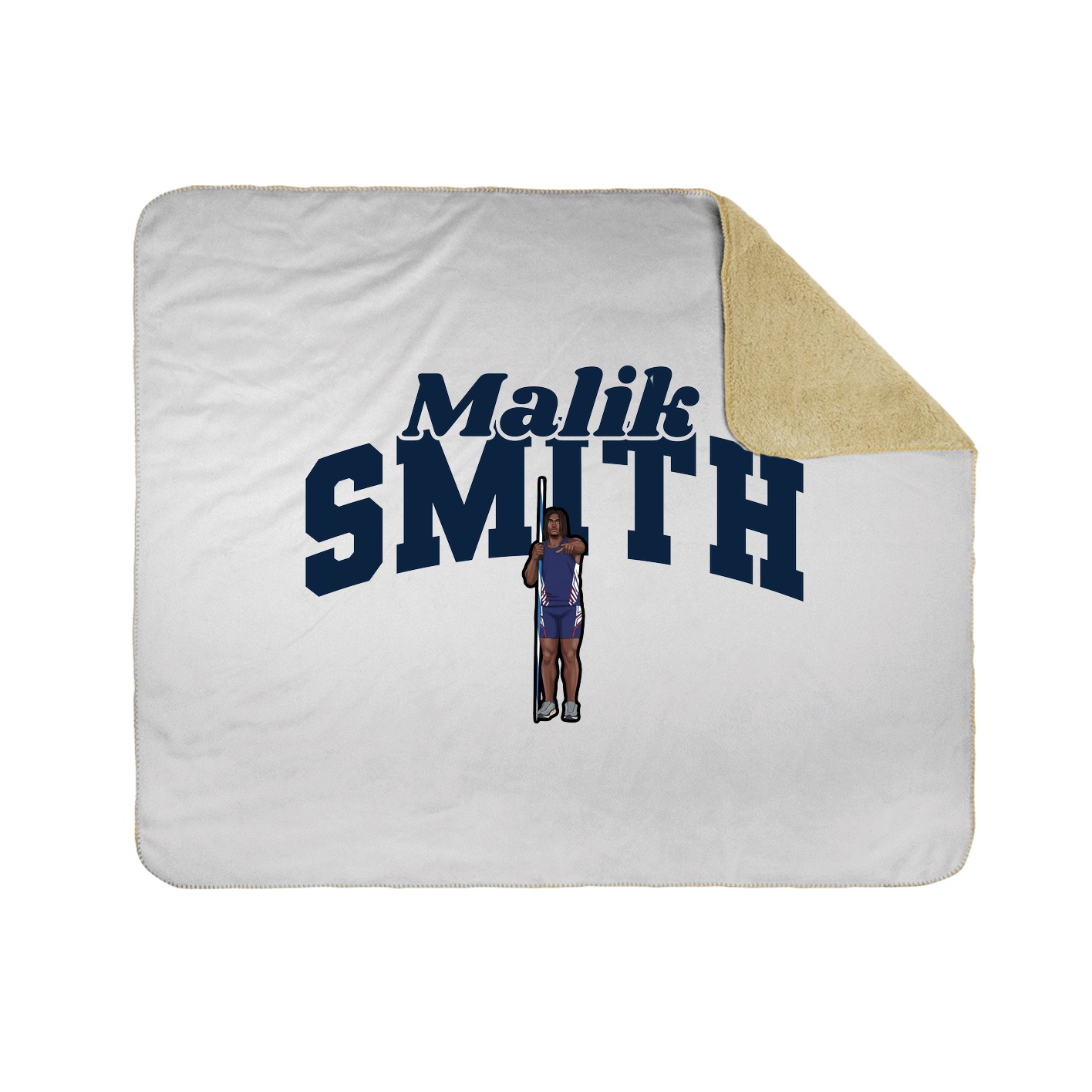 Throw Blanket — Signature Arch in White