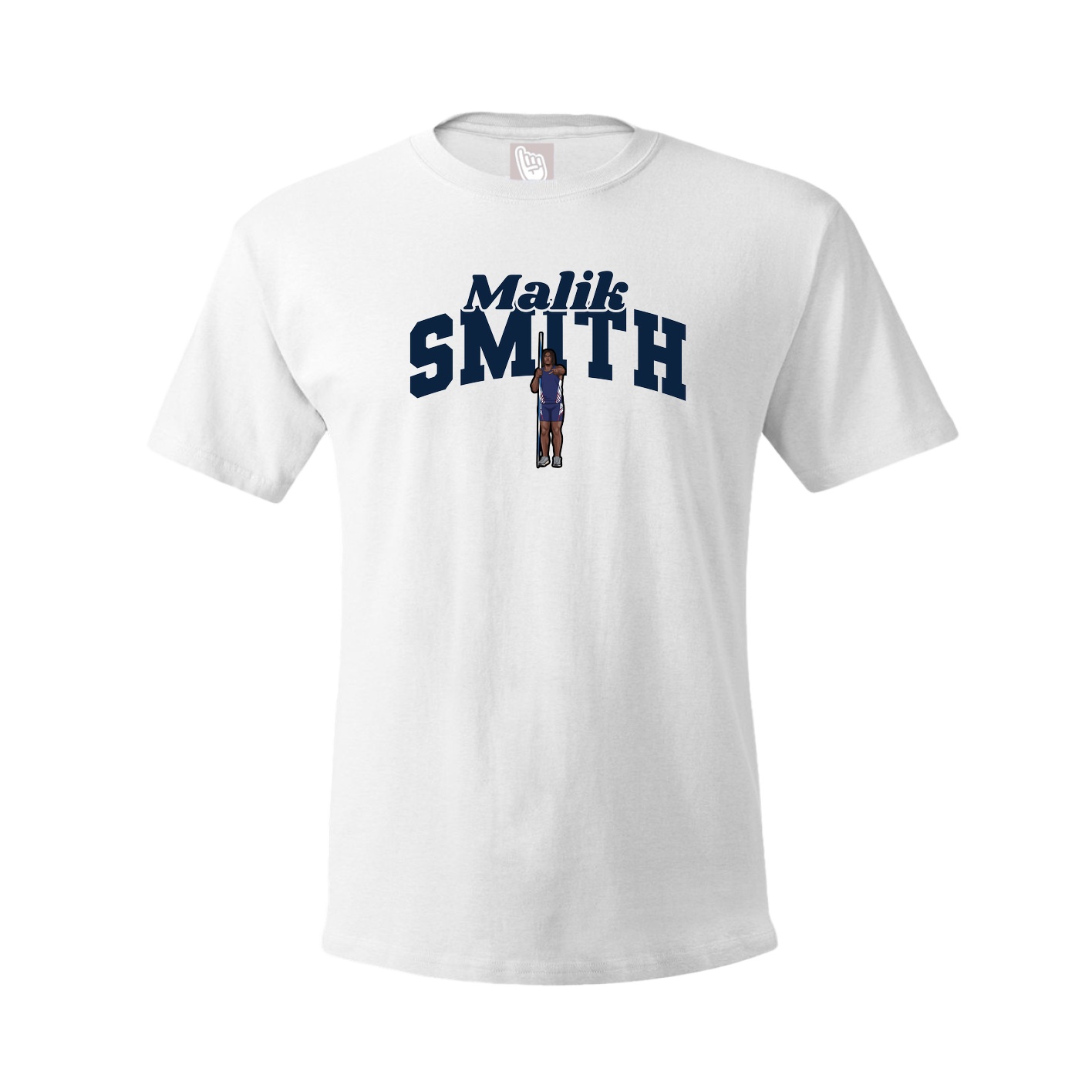 Youth Tee — Signature Arch in White