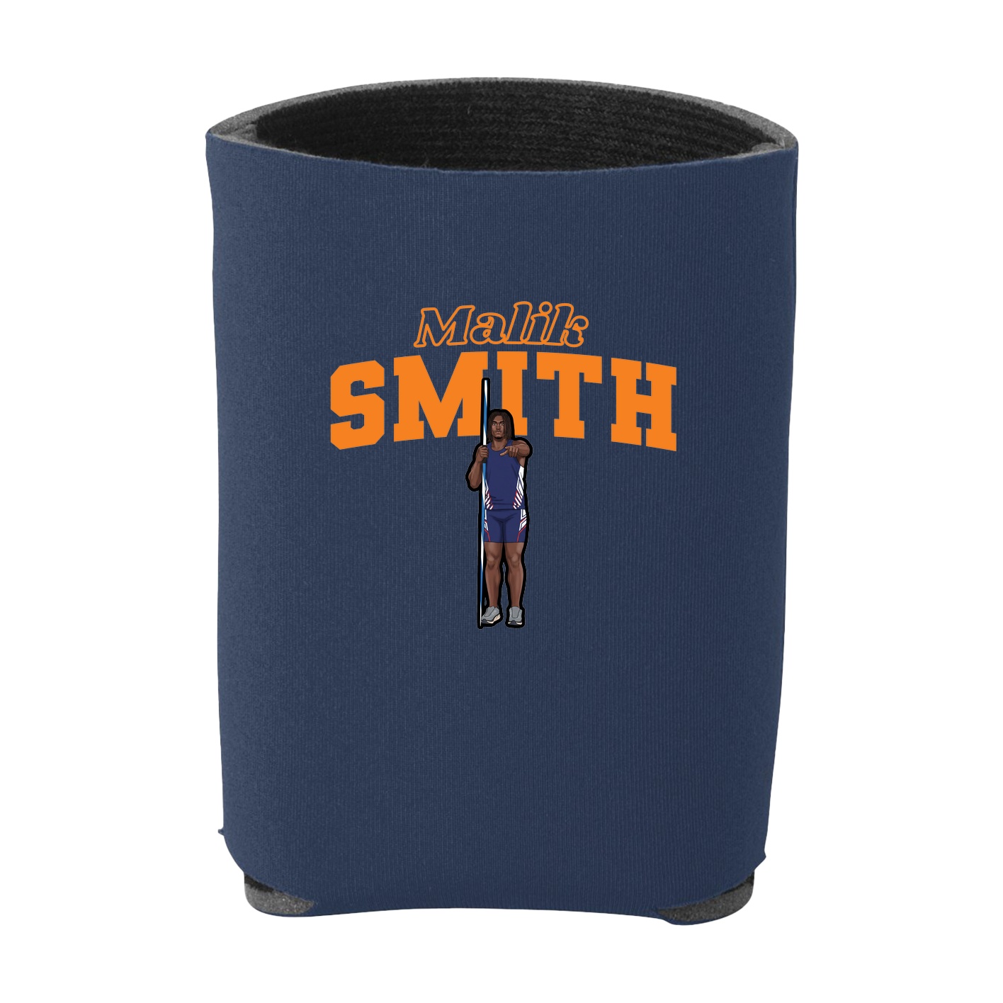 Can Holder — Name Arch in Navy