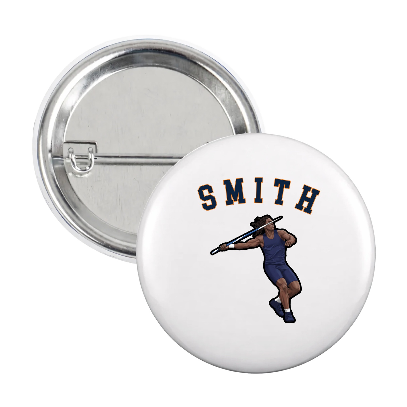 Game Day Button — Shirsey Arch in White