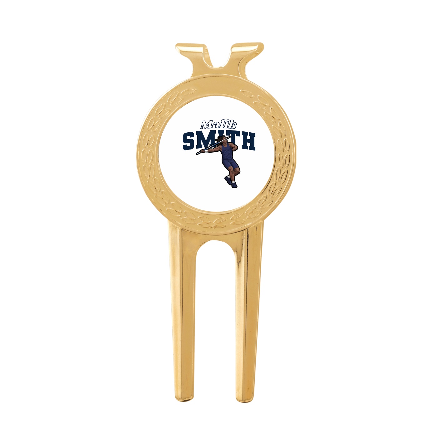 Divot Tool with Ball Marker — Name Arch in Classic