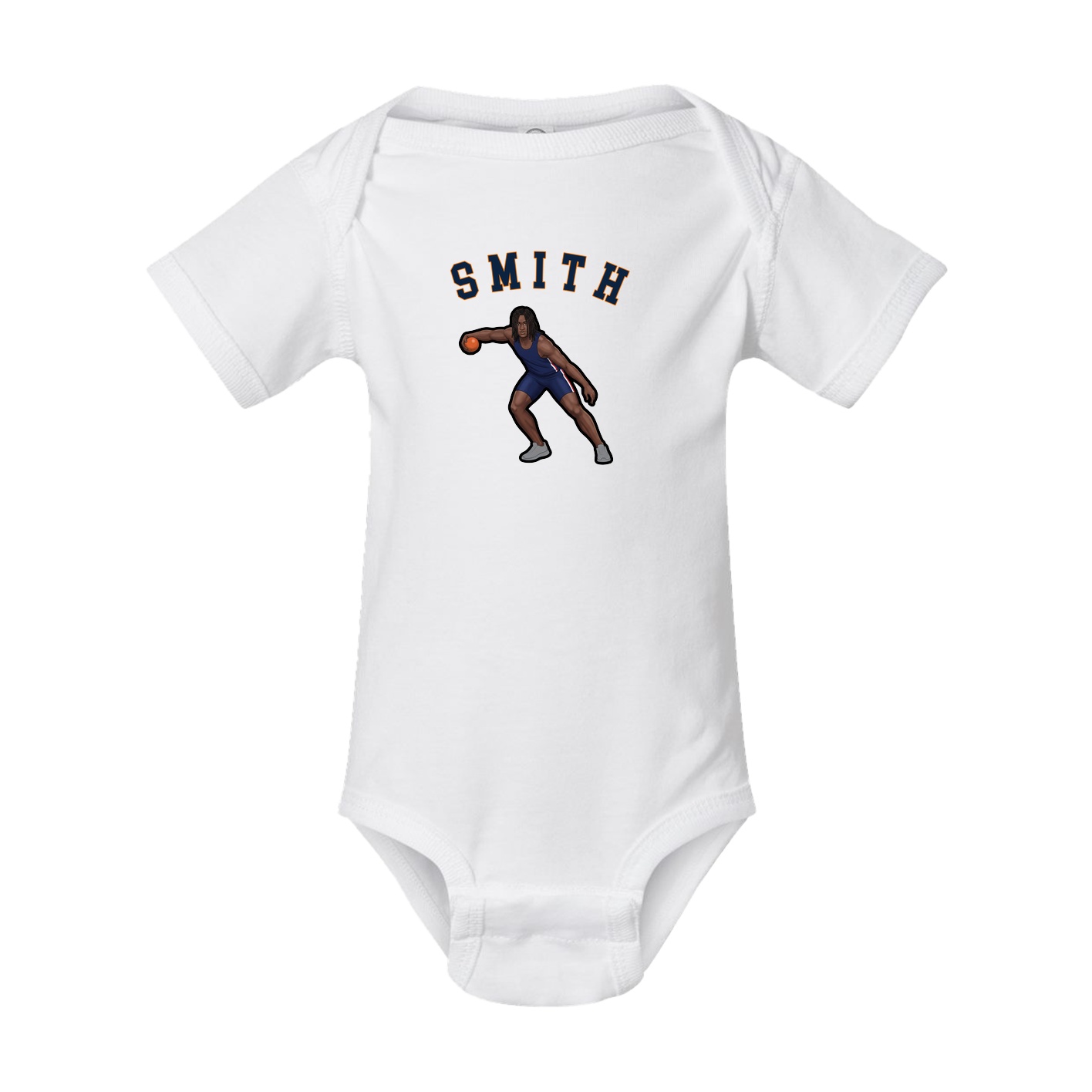 Baby Onesie — Shirsey Arch in White