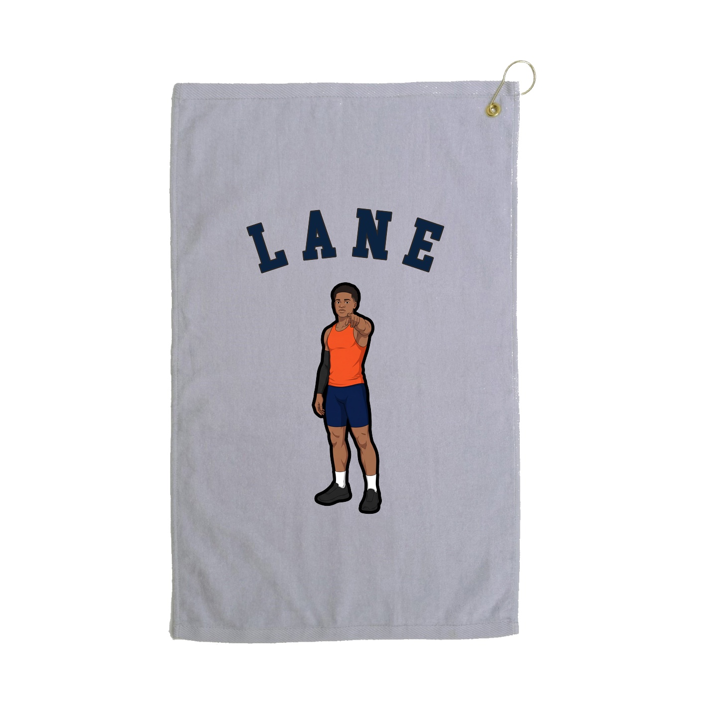 Golf Towel — Shirsey Arch in Grey