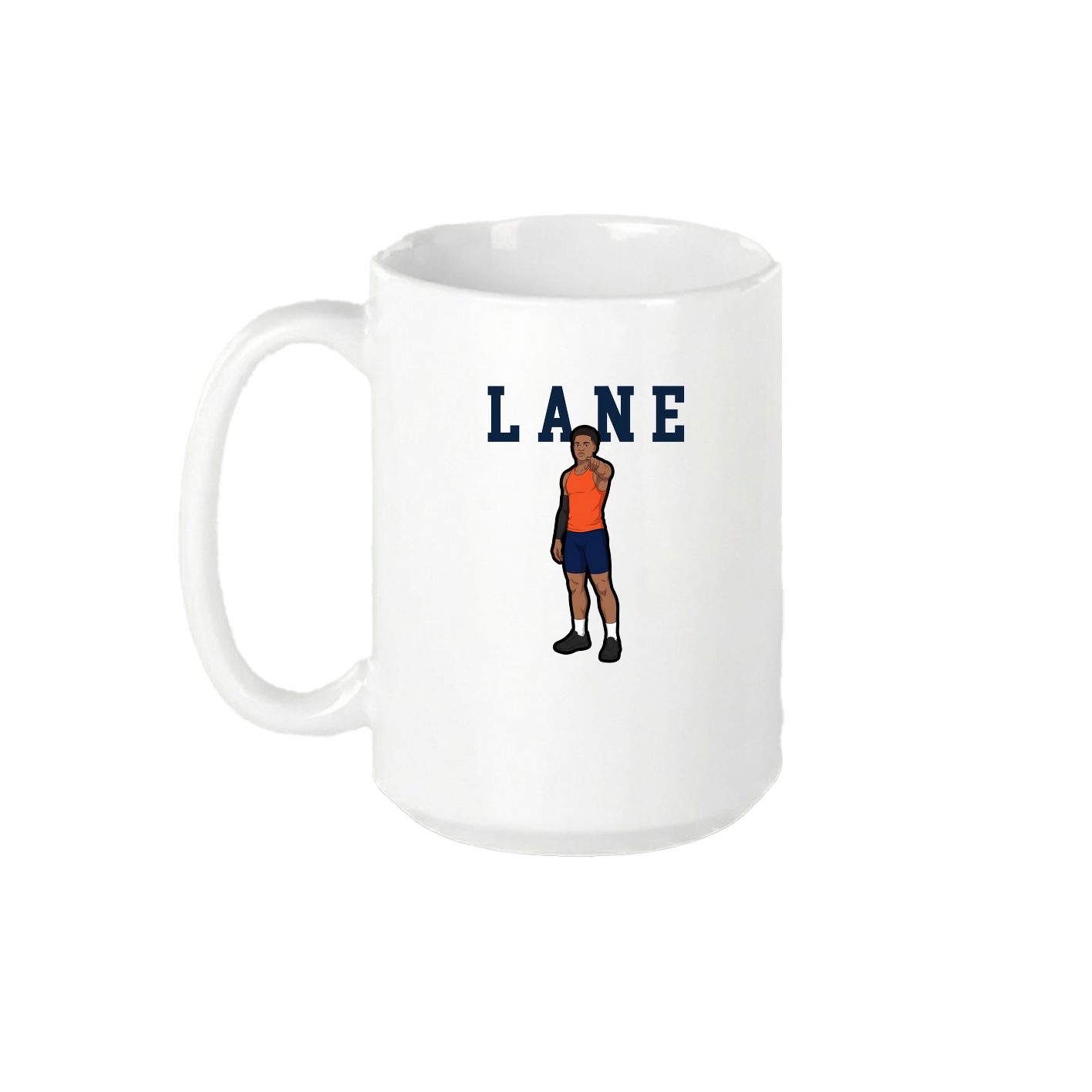 15oz Coffee Mug — Shirsey in White