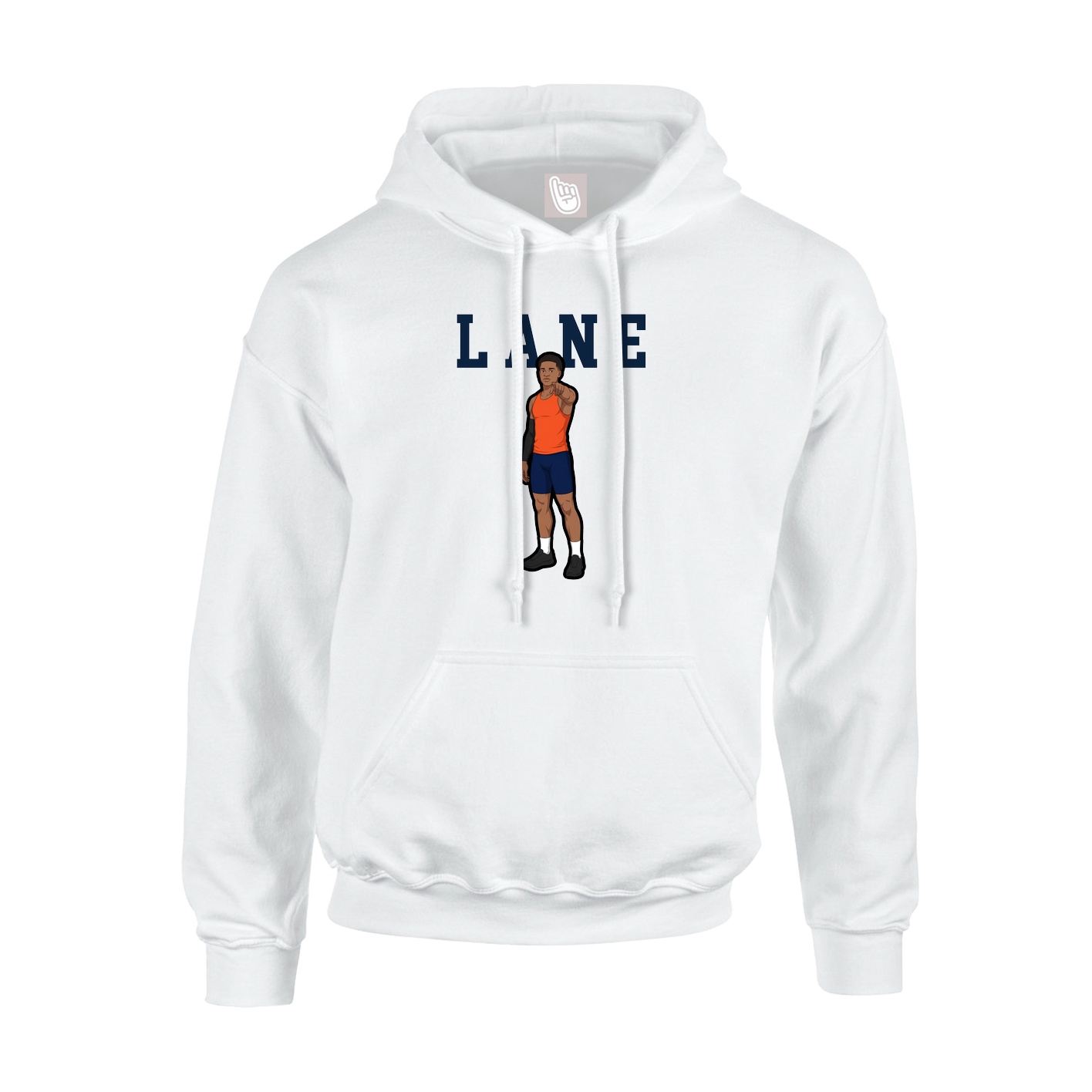 Hoodie — Shirsey in White
