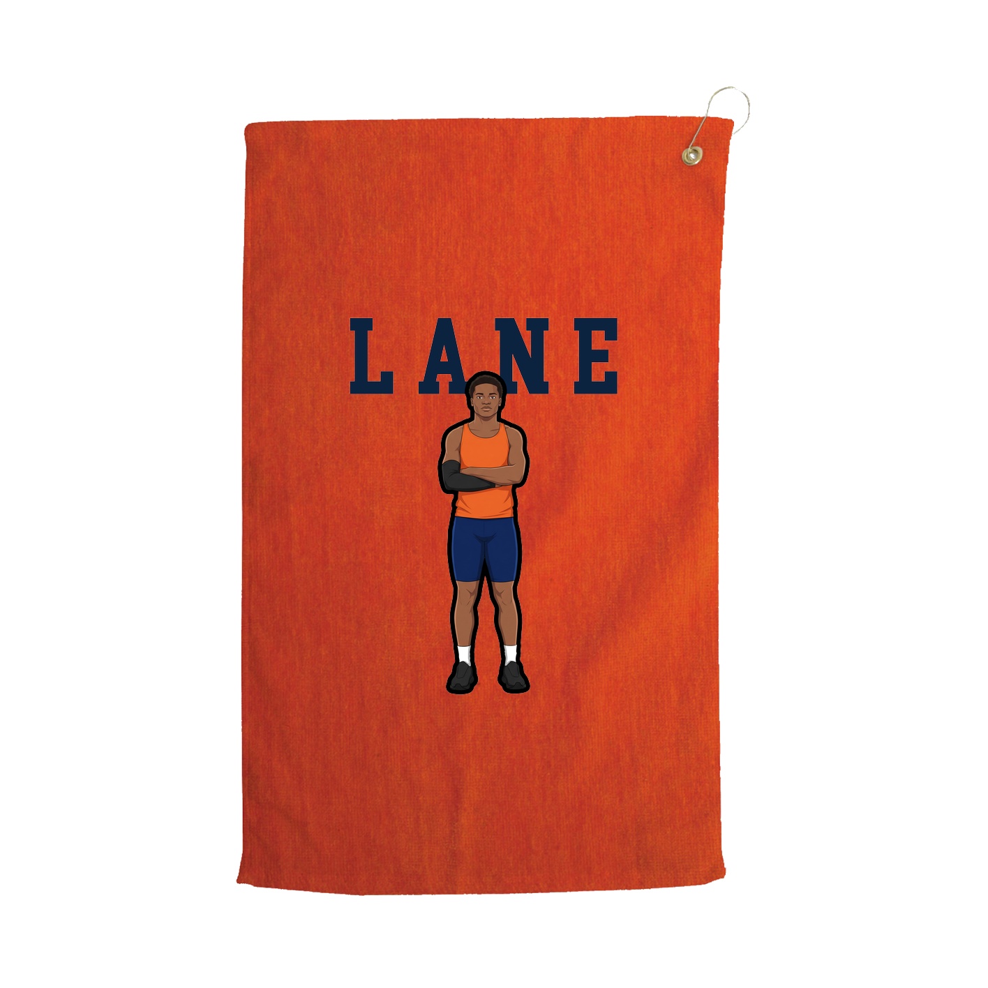Golf Towel — Shirsey in Orange