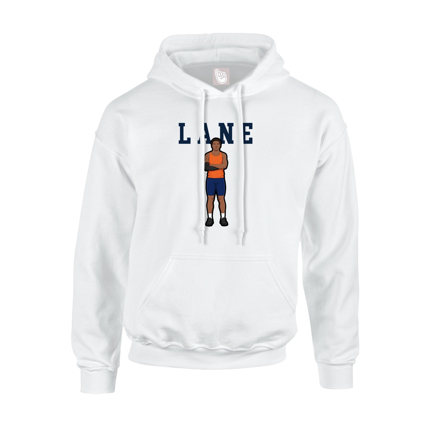 Youth Hoodie — Shirsey in White