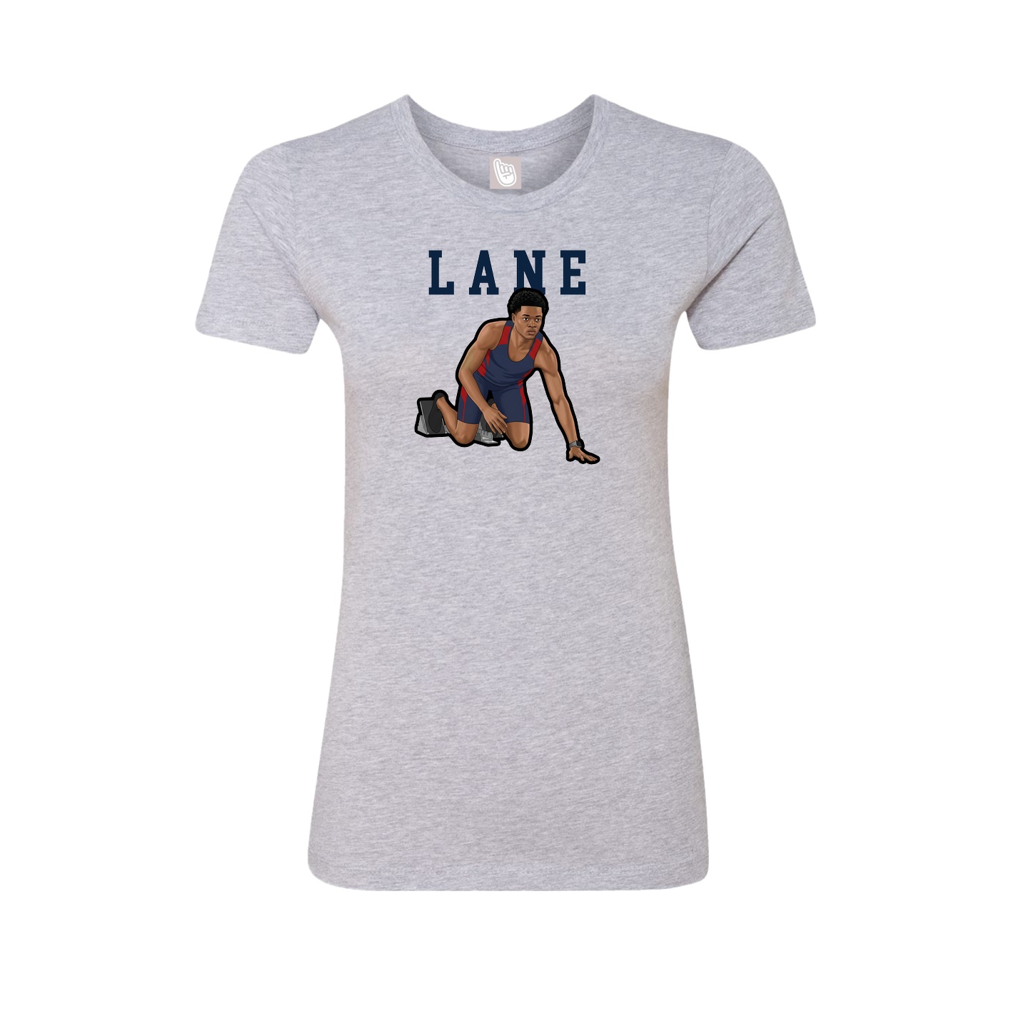 Fitted Women's Tee — Shirsey in Grey