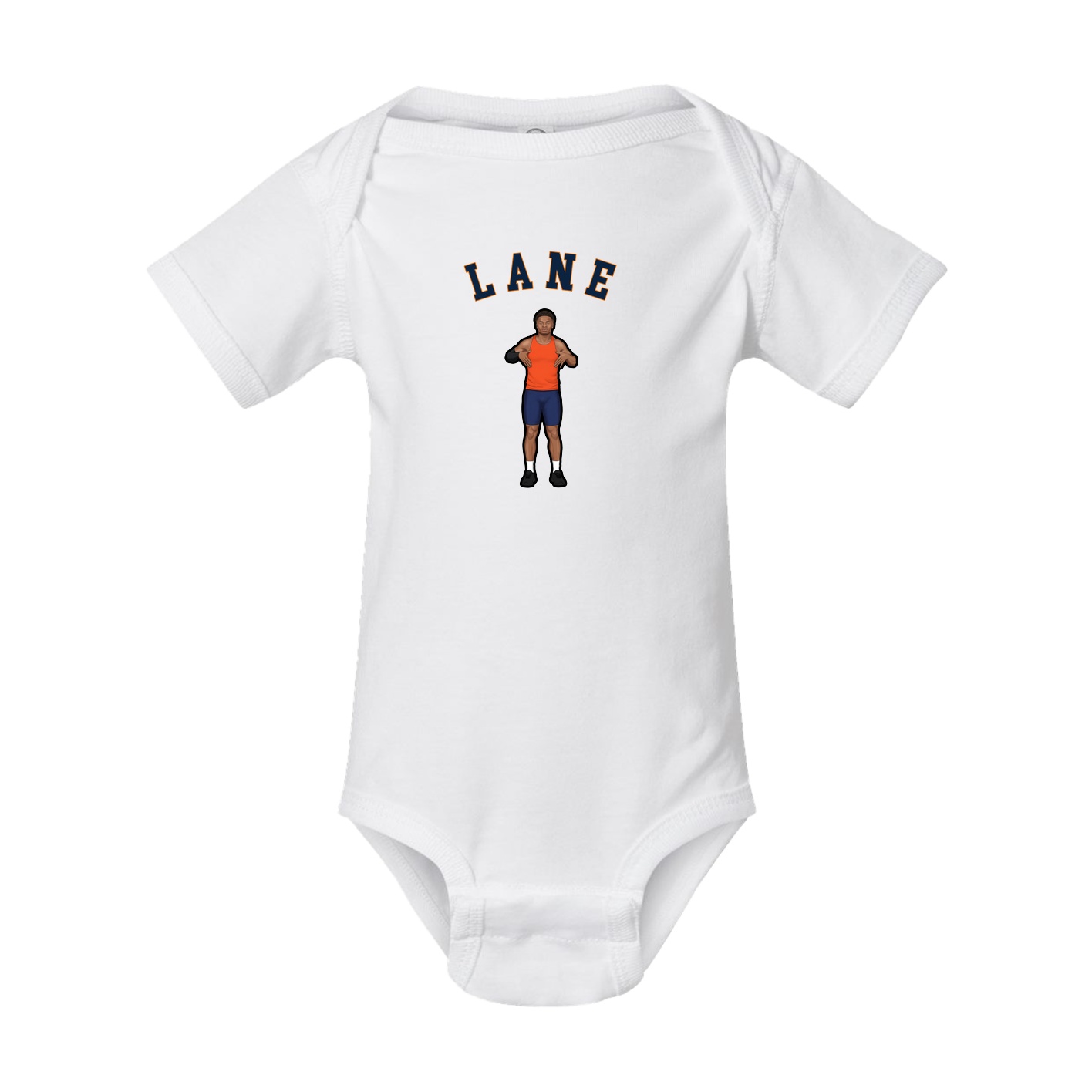 Baby Onesie — Shirsey Arch in White