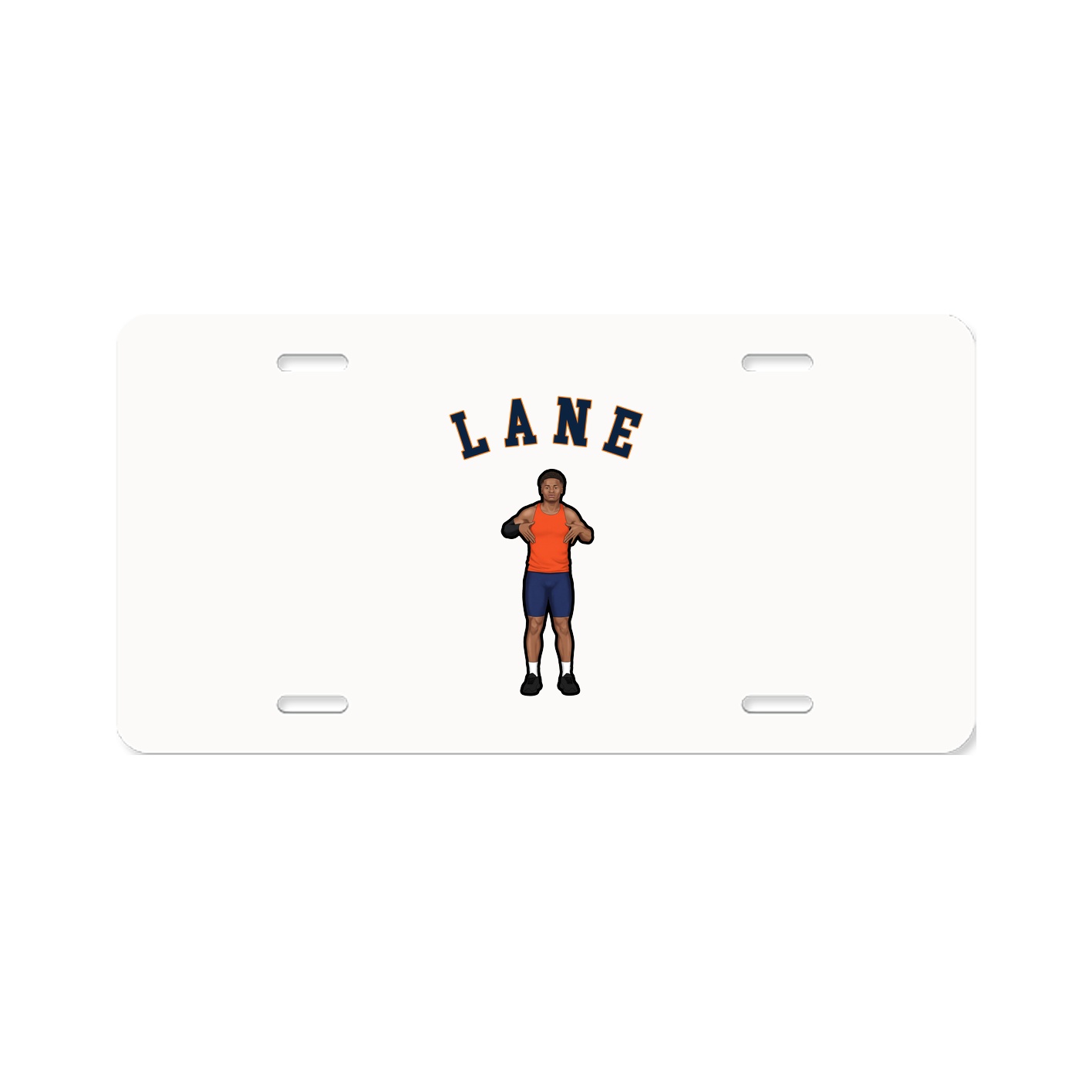 License Plate — Shirsey Arch in Classic
