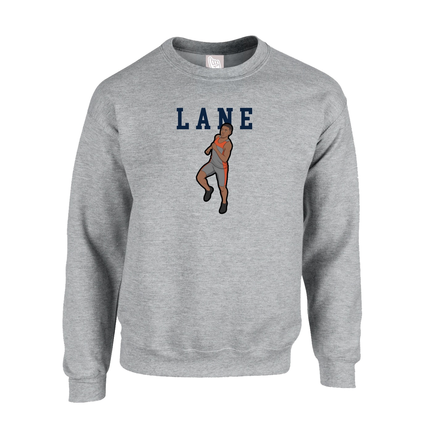 Fleece Crew — Shirsey in Grey