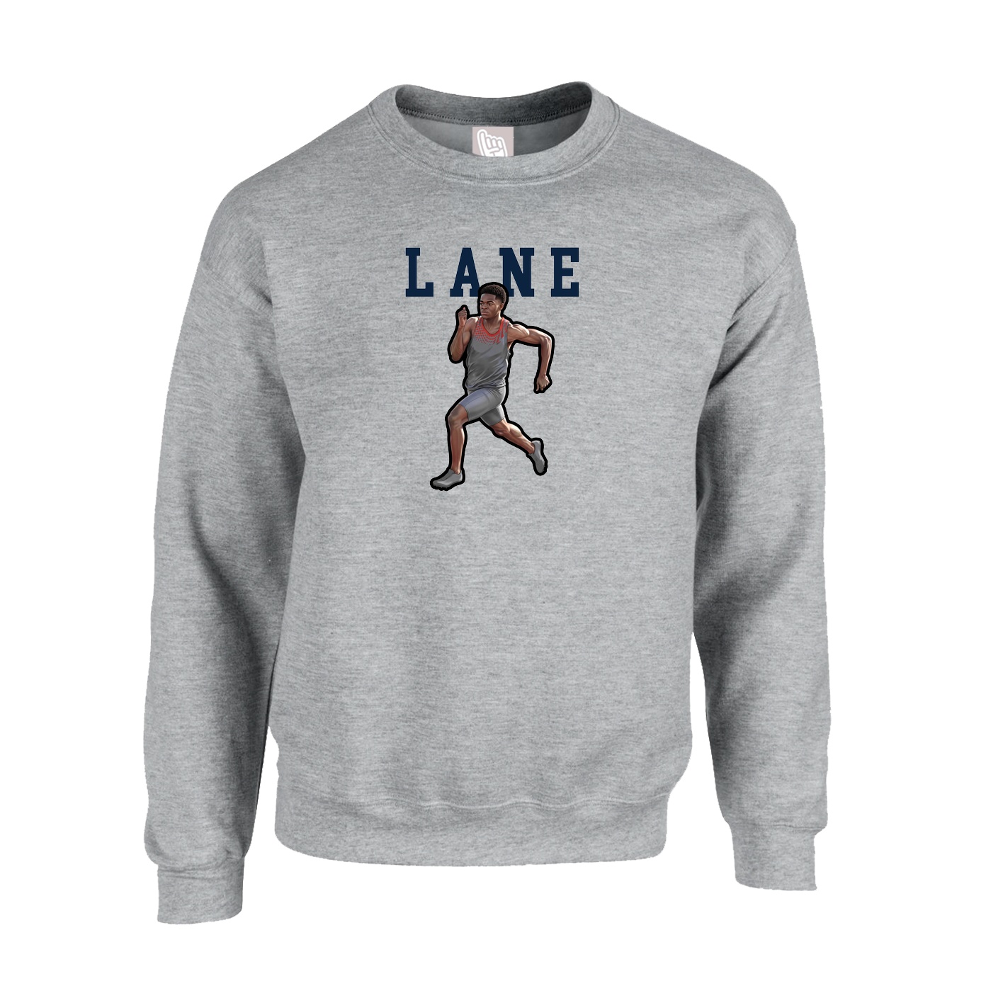 Fleece Crew — Shirsey in Grey