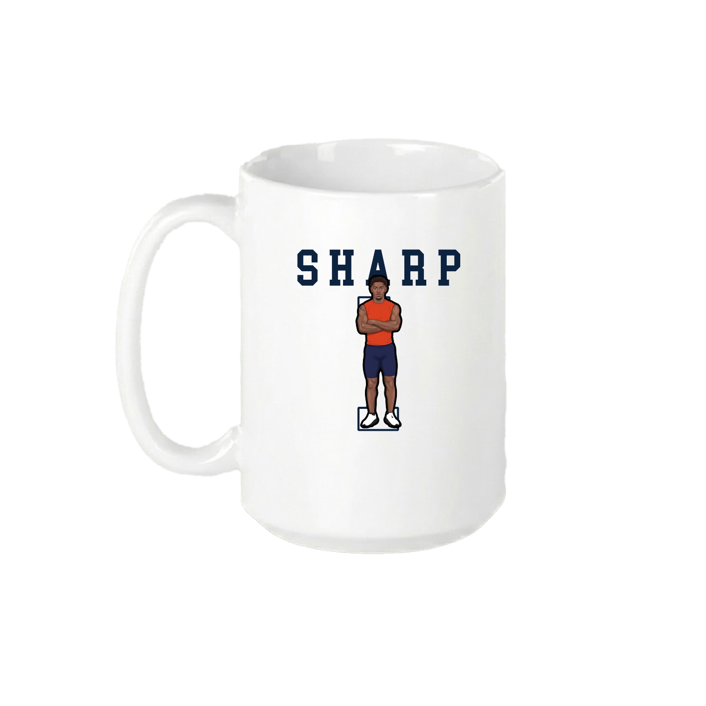 15oz Coffee Mug — Shirsey in White