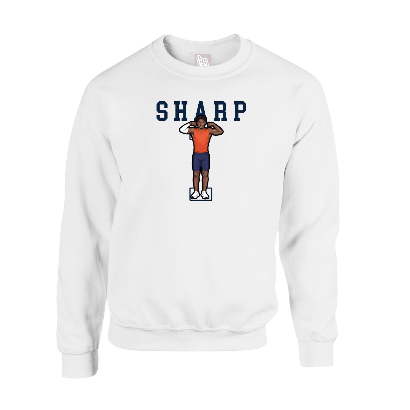 Fleece Crew — Shirsey in White