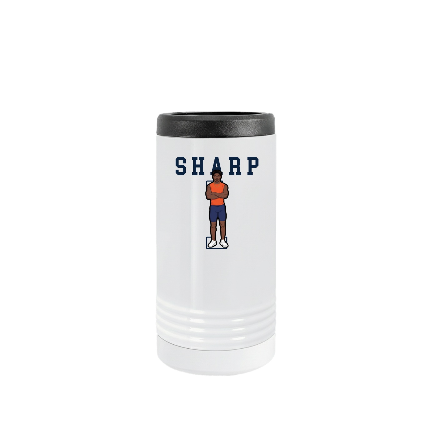 Slim Beverage Holder — Shirsey in White