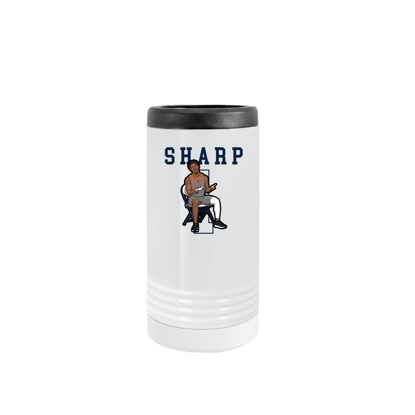 Slim Beverage Holder — Shirsey in White