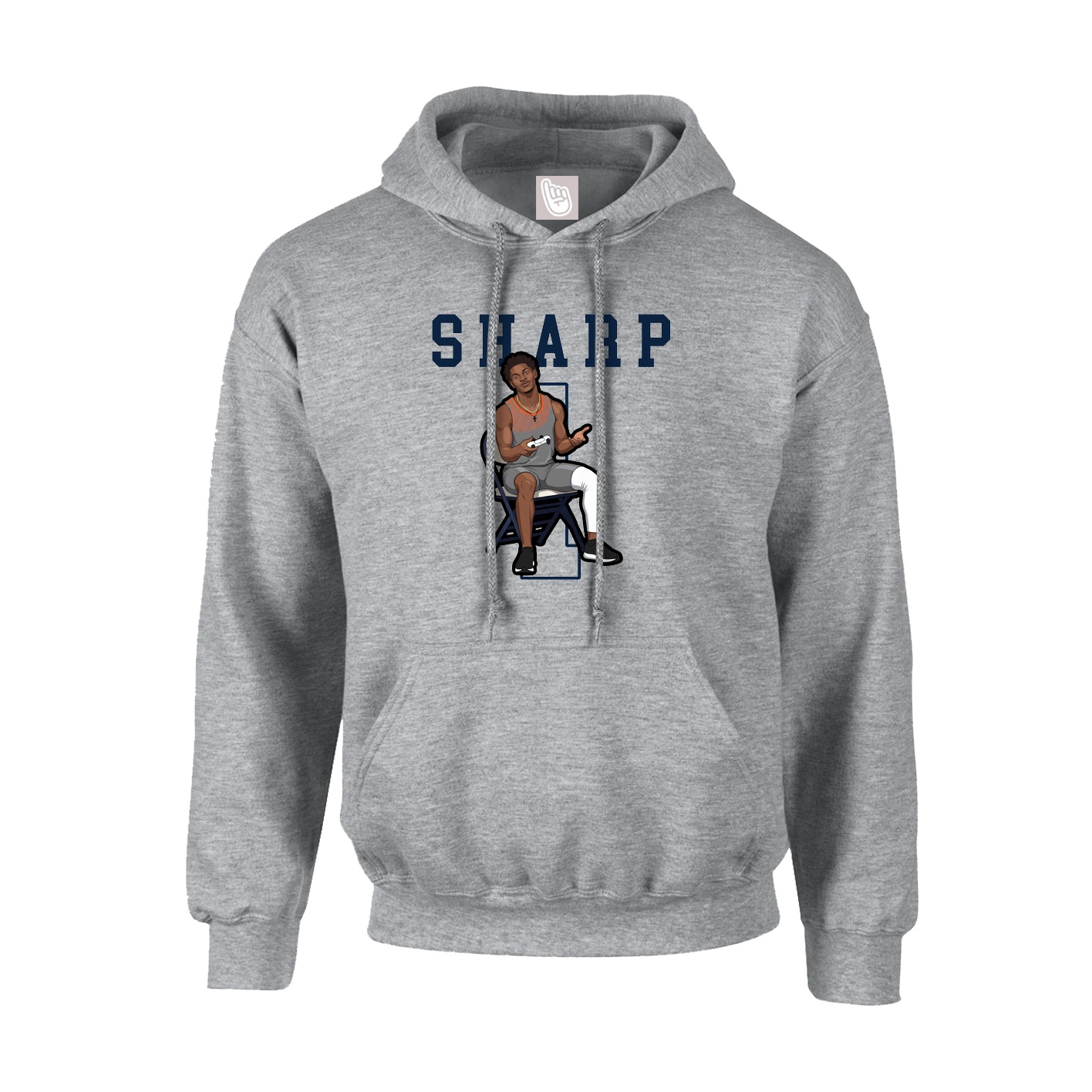 Hoodie — Shirsey in Grey