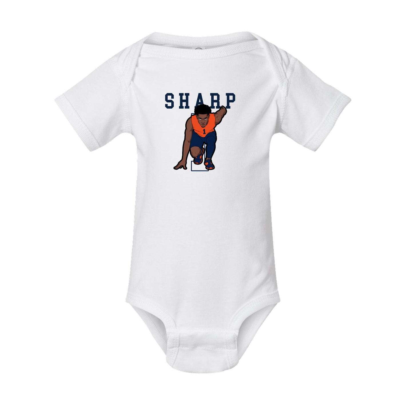 Baby Onesie — Shirsey in White