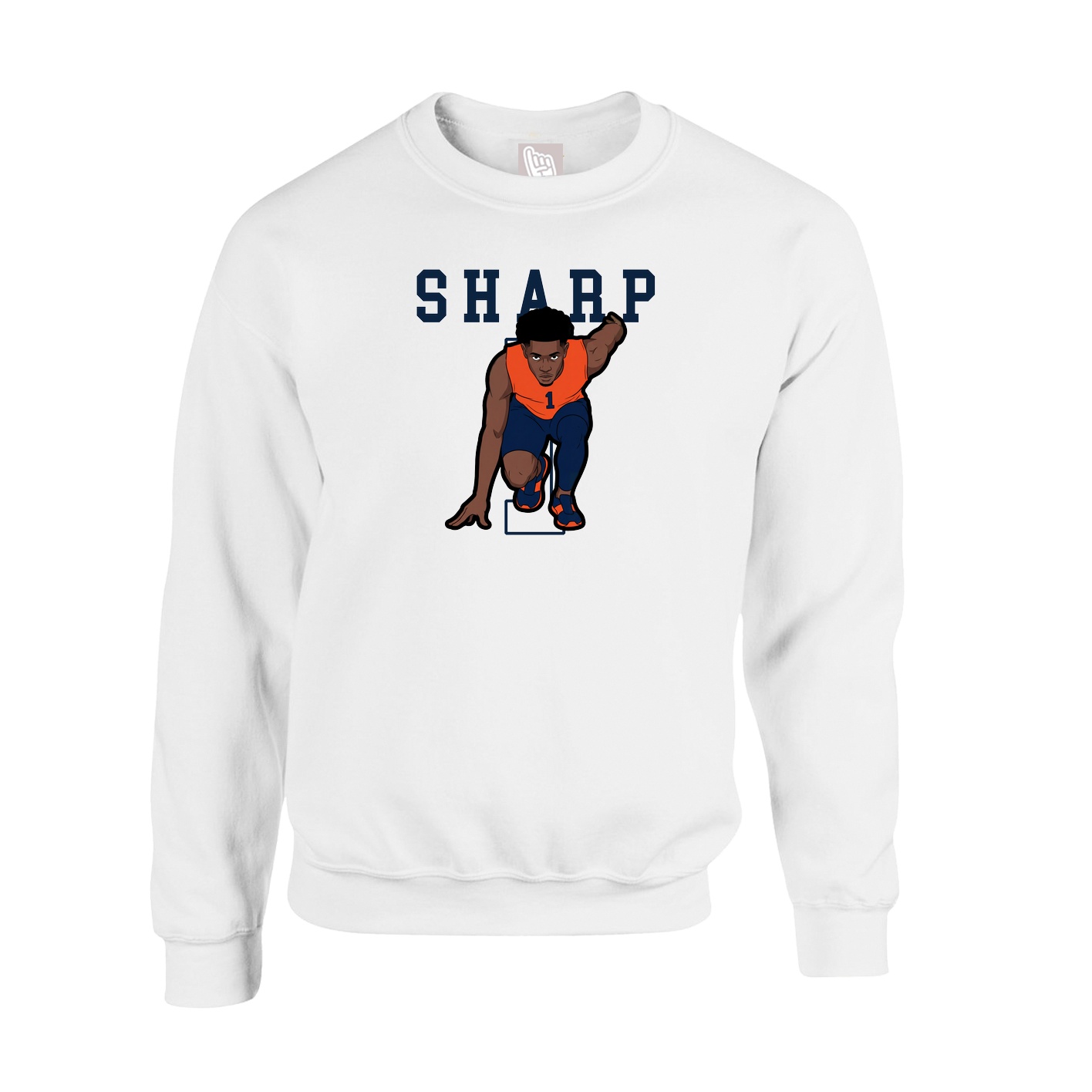 Fleece Crew — Shirsey in White