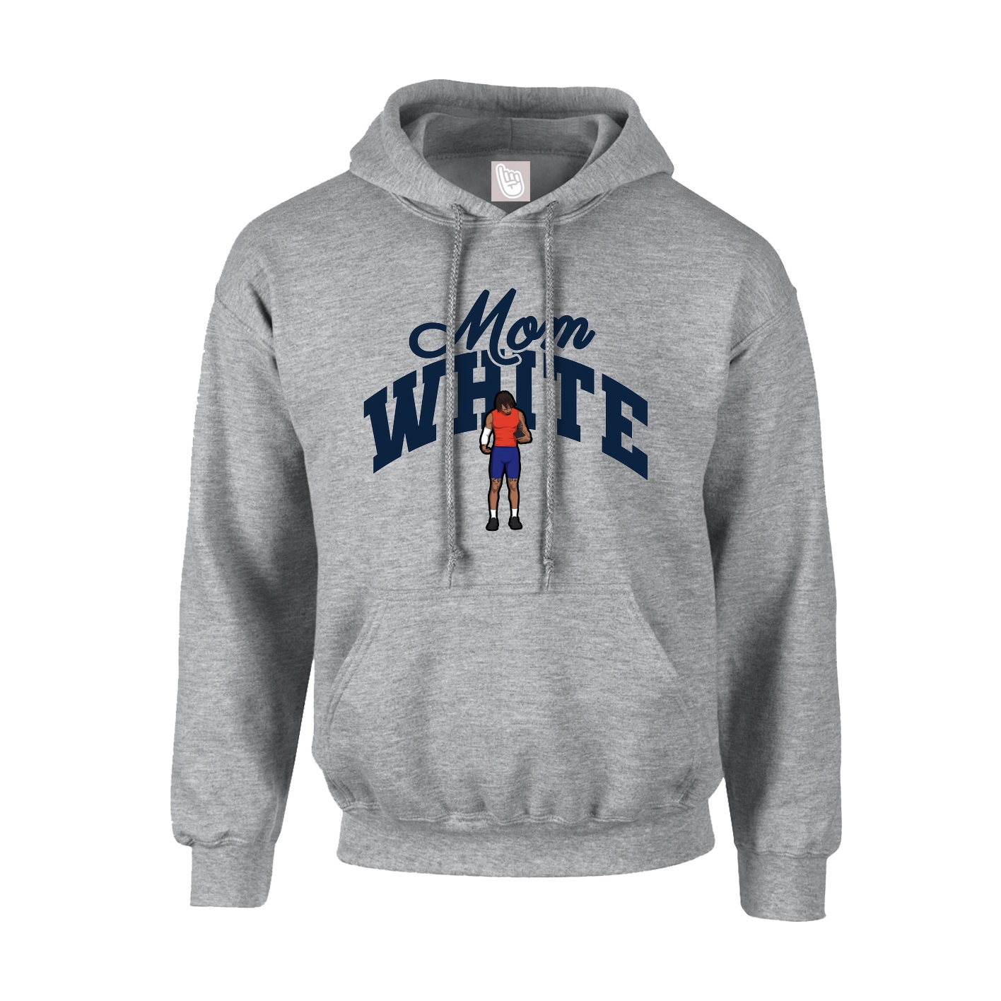 Youth Hoodie — Mothers Day Arch in Grey