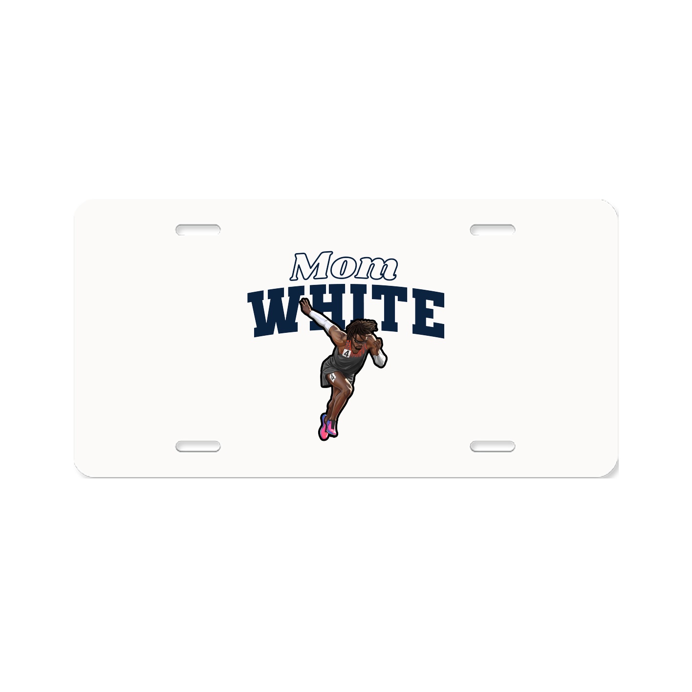 License Plate — Mothers Day Block in Classic