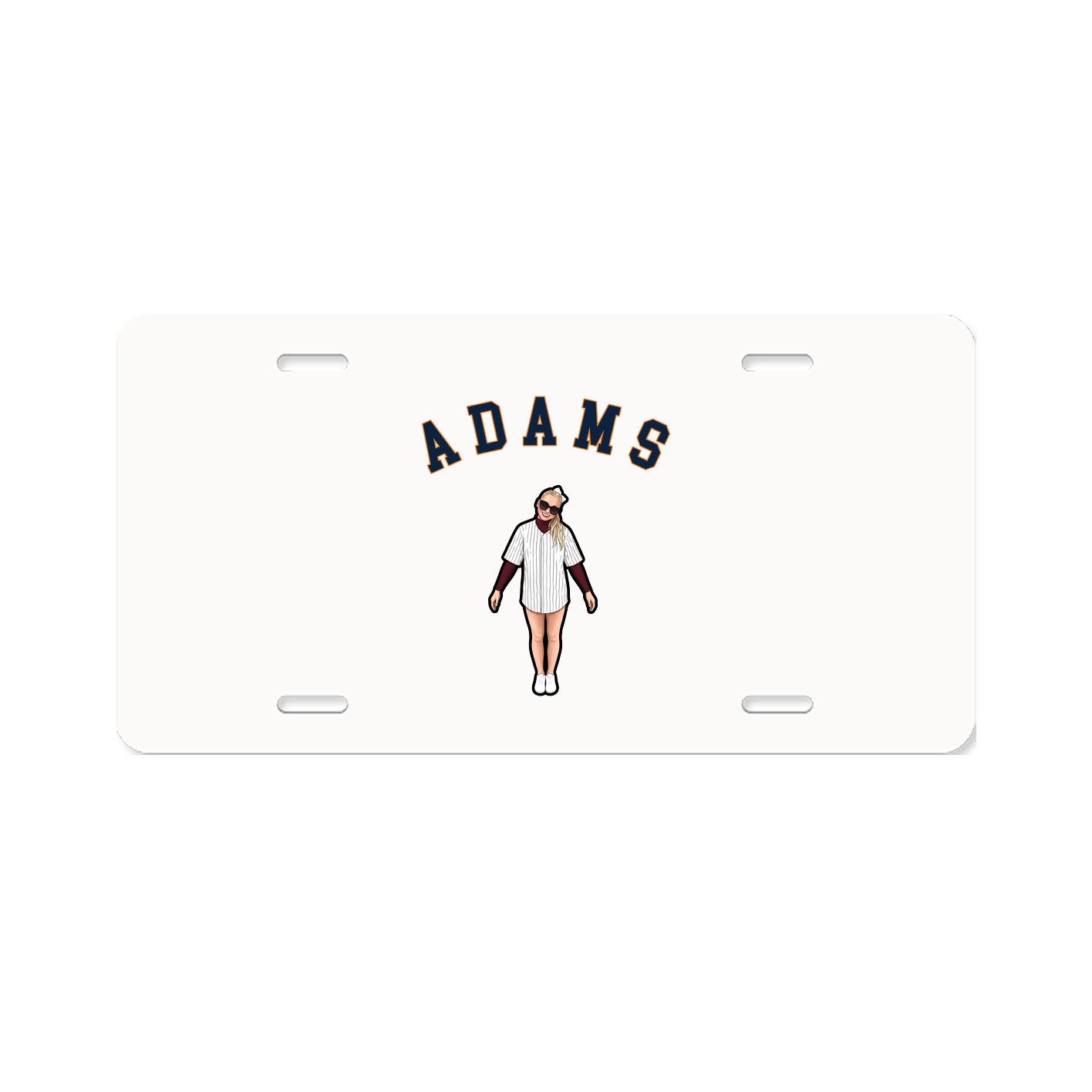 License Plate — Shirsey Arch in Classic