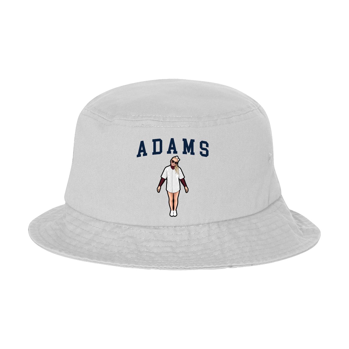 Bucket Cap — Shirsey in White