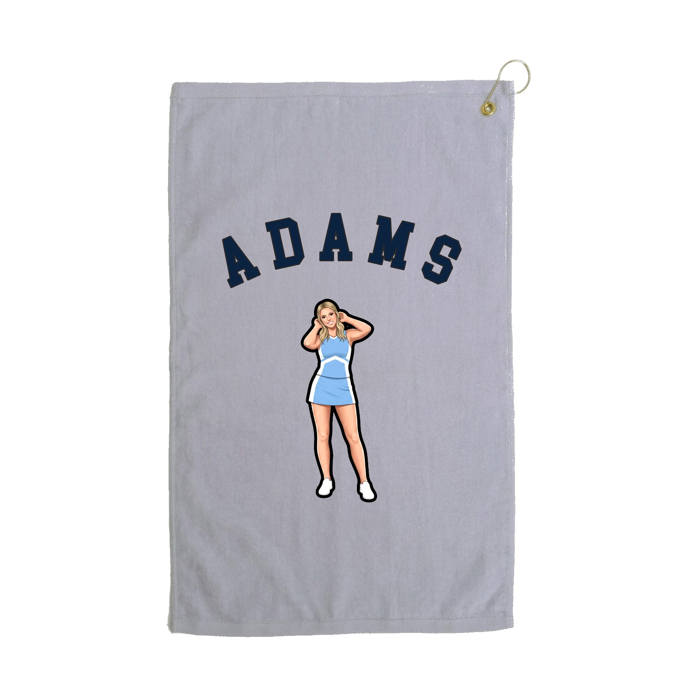 Golf Towel — Shirsey Arch in Grey