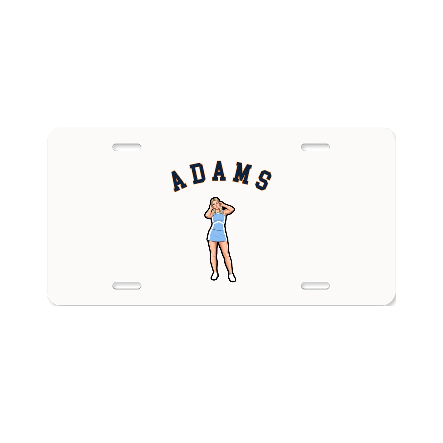 License Plate — Shirsey Arch in Classic
