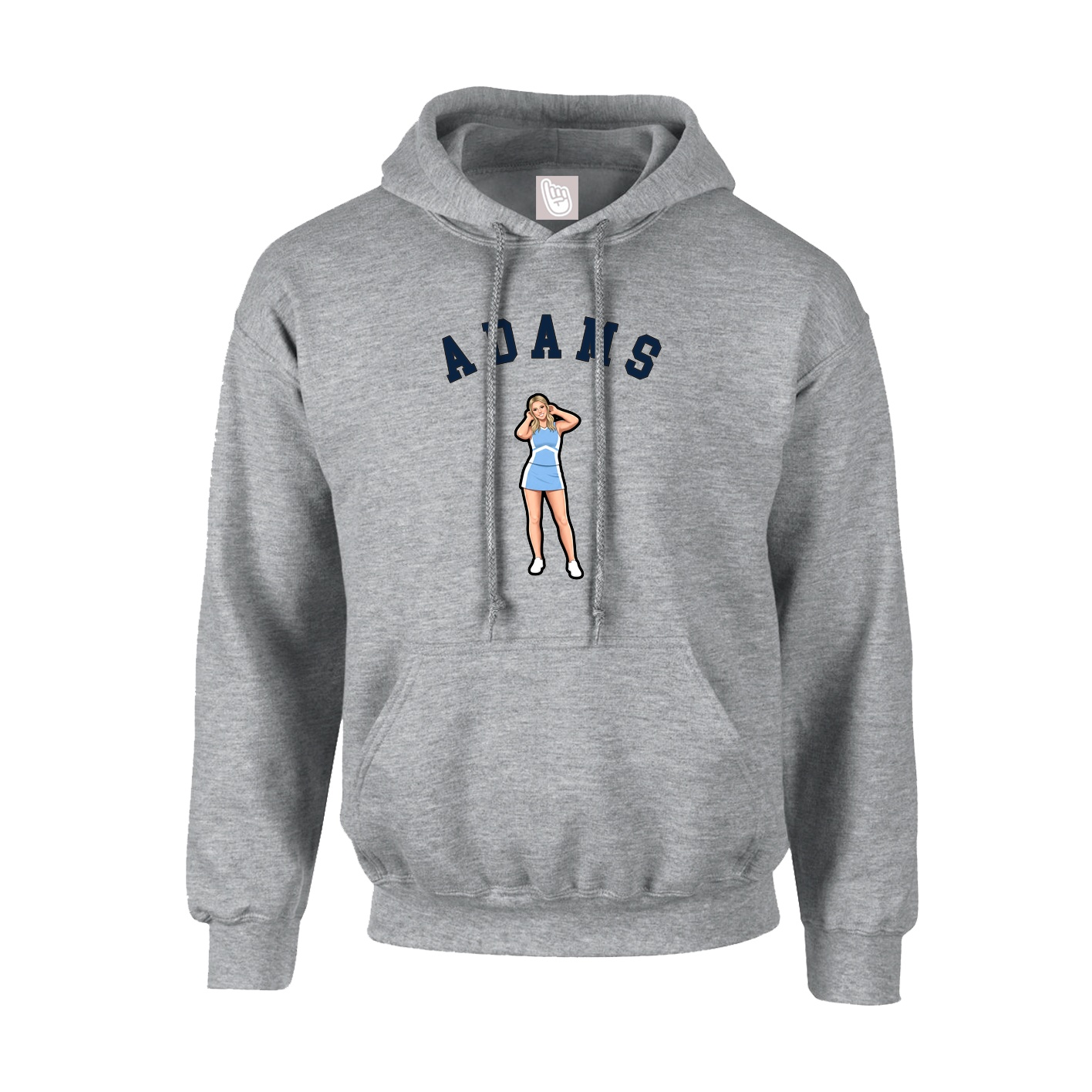 Youth Hoodie — Shirsey Arch in Grey