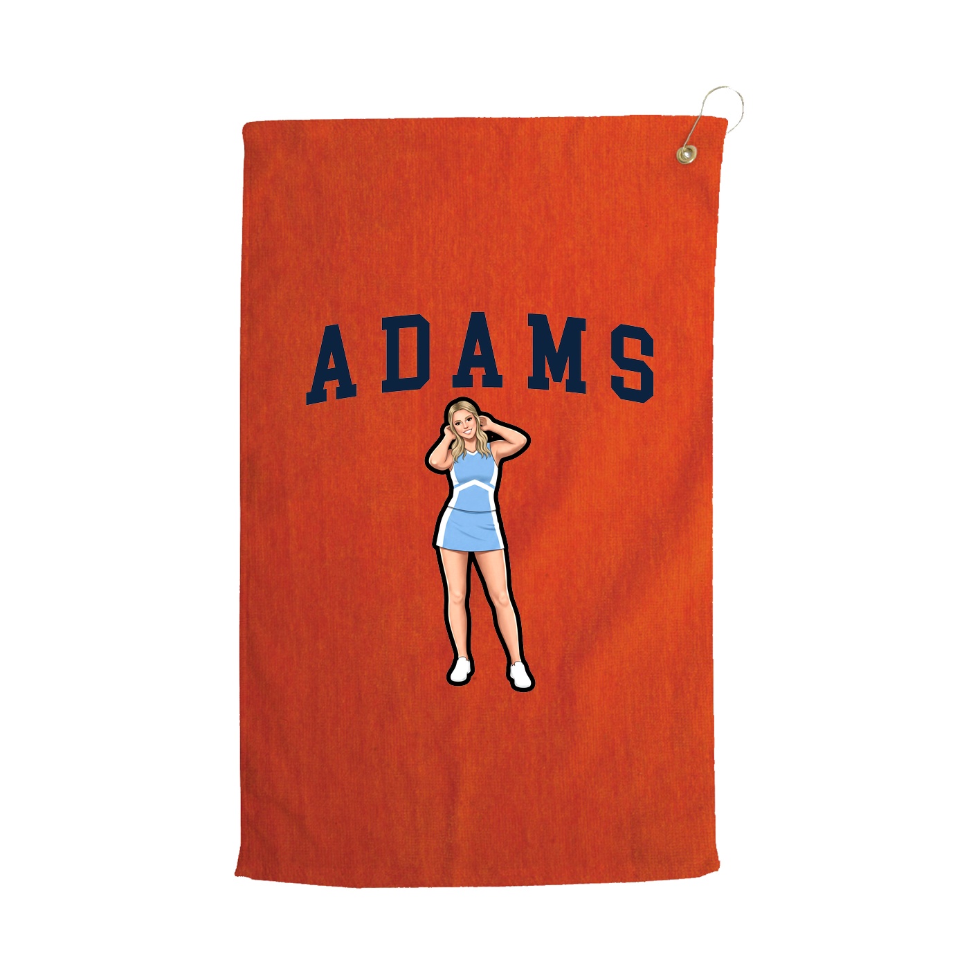 Golf Towel — Shirsey in Orange