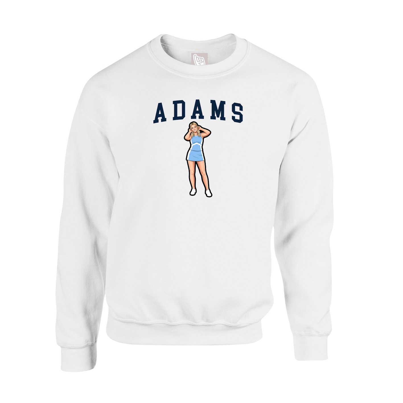Fleece Crew — Shirsey in White