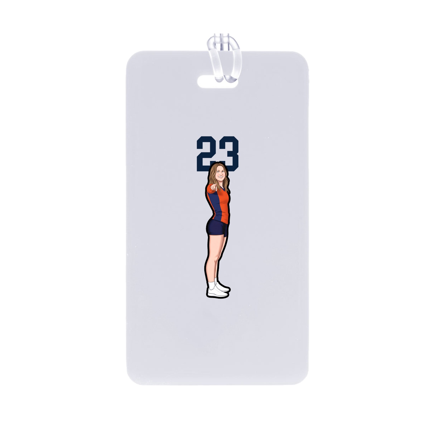 Bag Tag — Number Top in Classic